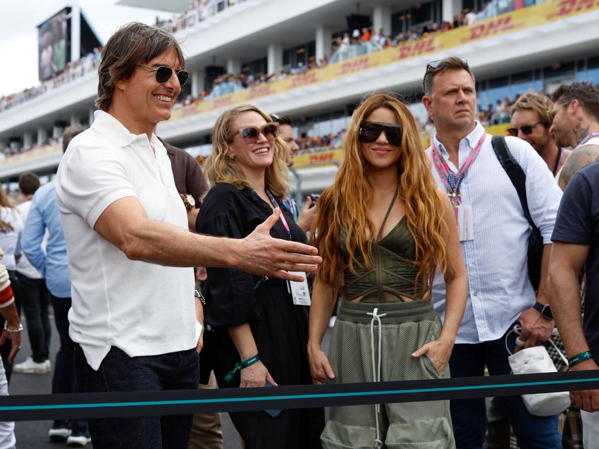 Shakira olvida a Gerard Piqué con este piloto de Fórmula 1, cena privada en Miami