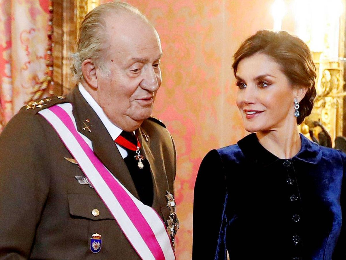 Letizia, el beso con el que deja KO a Juan Carlos I