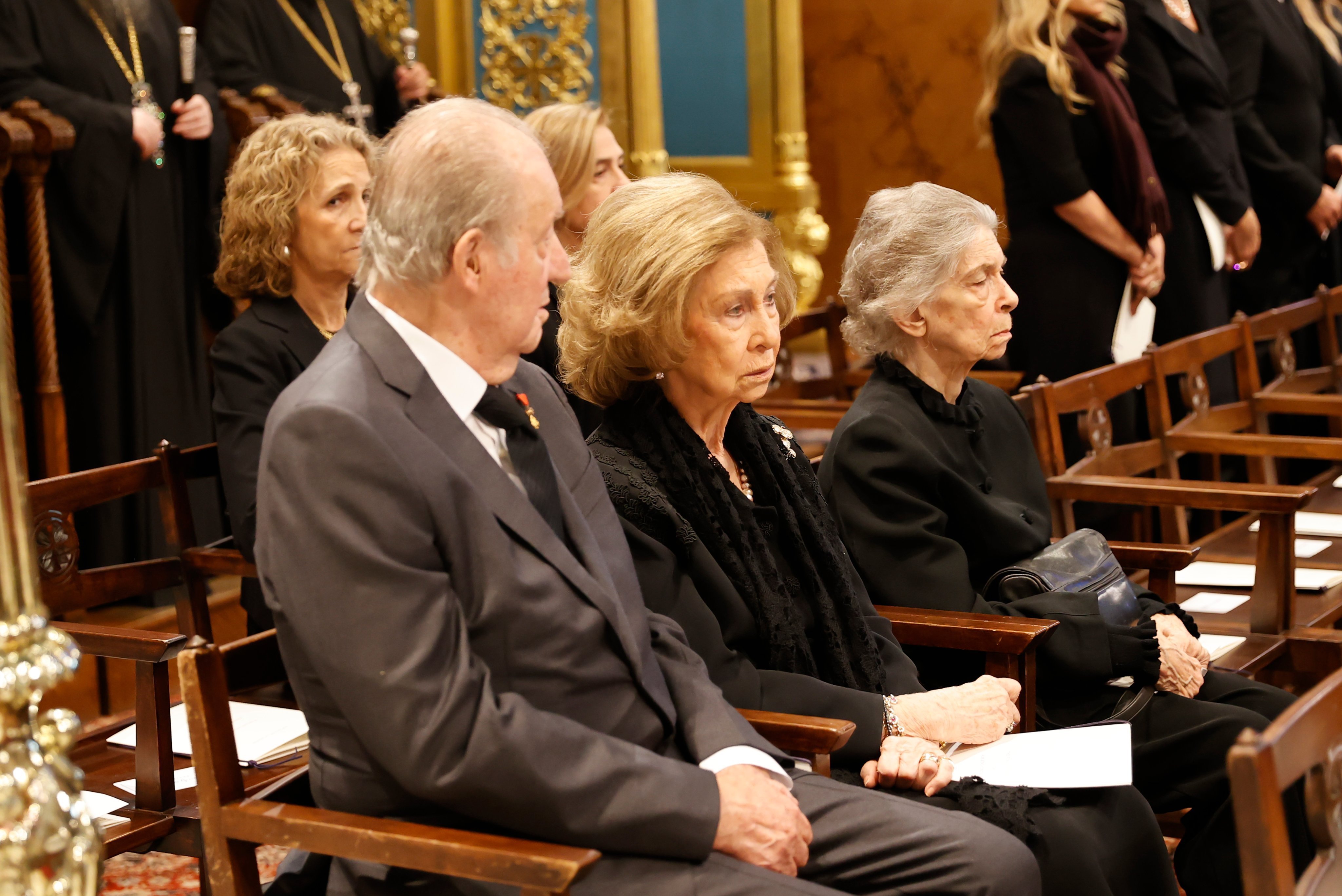 Irene de Grecia, la 'tía Pecu', amargada por su cuñado Juan Carlos, no lo puede ver