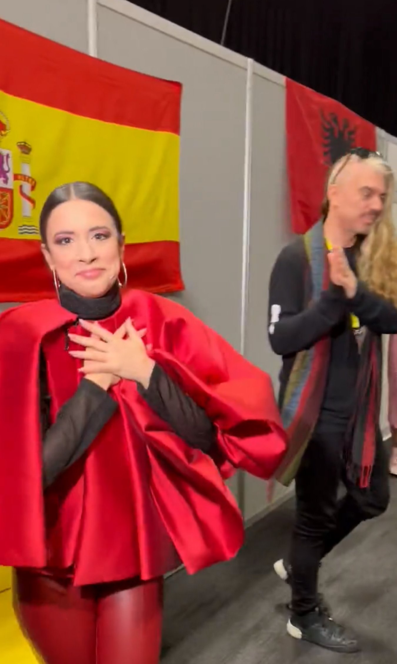 Blanca Paloma humiliada per la gran favorita Loreen a les bambolines d'Eurovisió