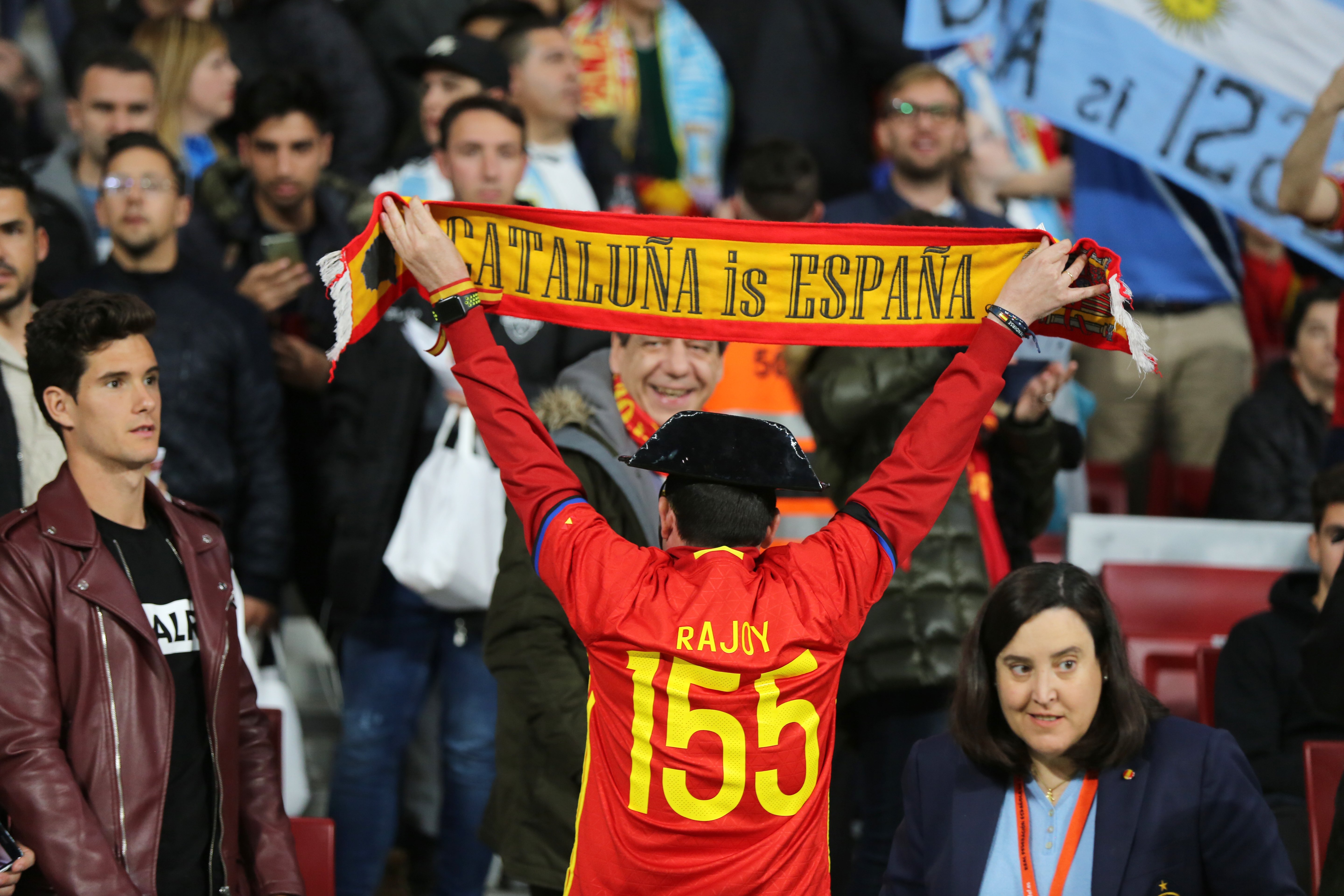 Froilán, a primera línia a l'Espanya-Argentina més patri