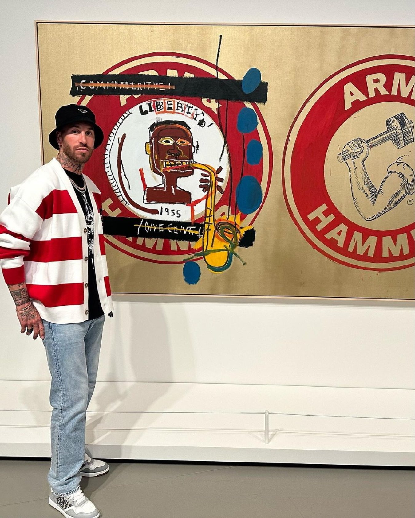 Sergio Ramos incendia el madridisme amb aquesta foto en un museu