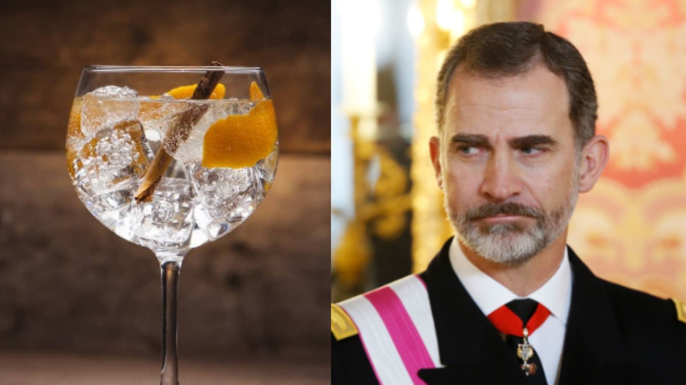 El rey Felipe tomándose un gintonic fresco: dónde y cuándo