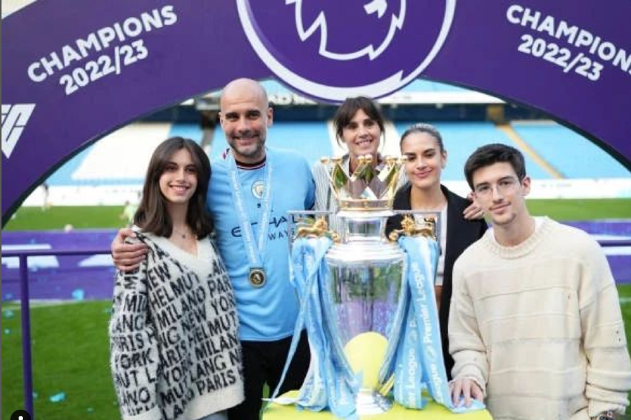 El yerno de Pep Guardiola va a la Final de Champions: foto con su novia, Maria