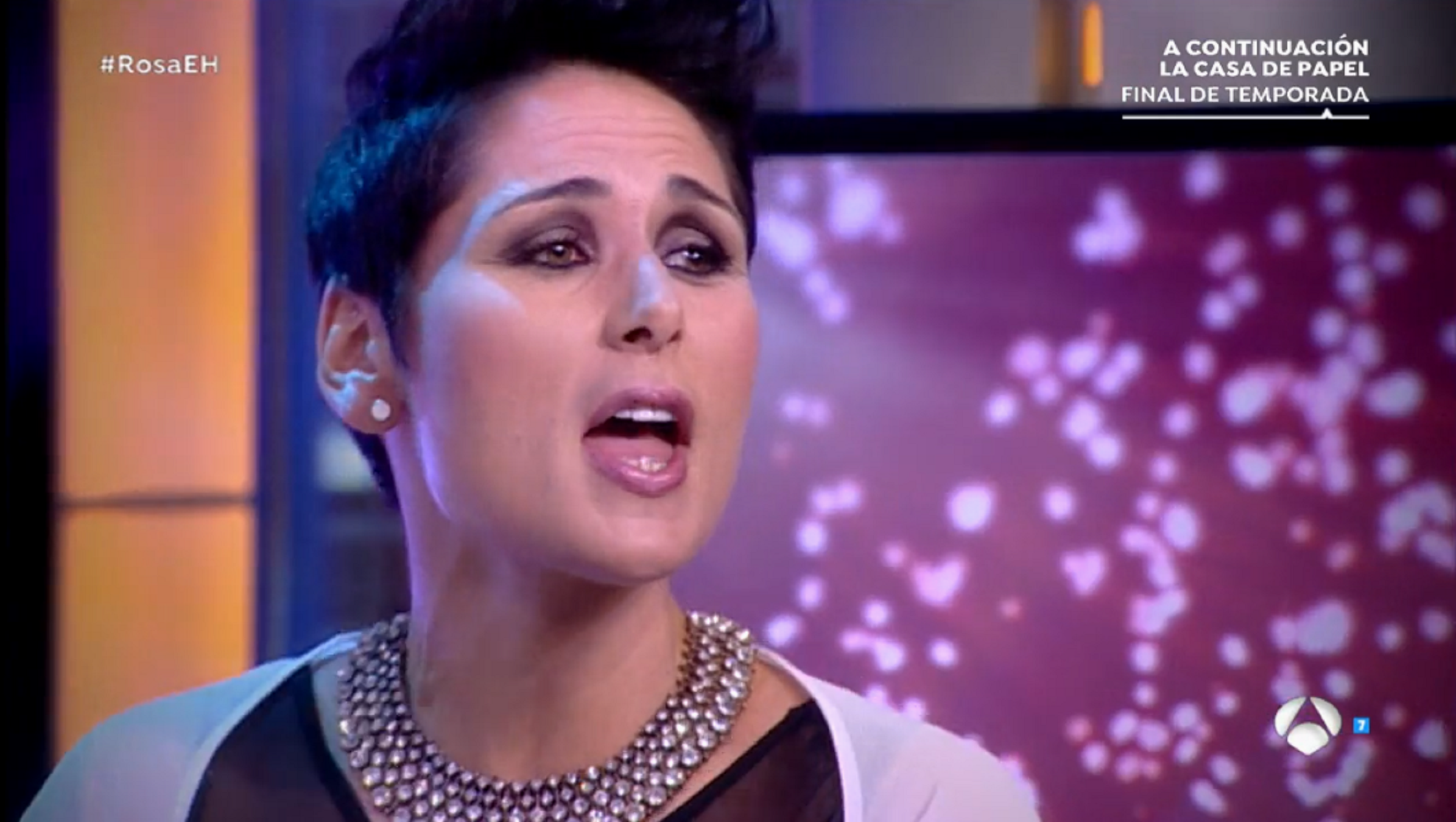 Rosa López hace una versión de la canción de 'Eurovisión' y queda en evidencia