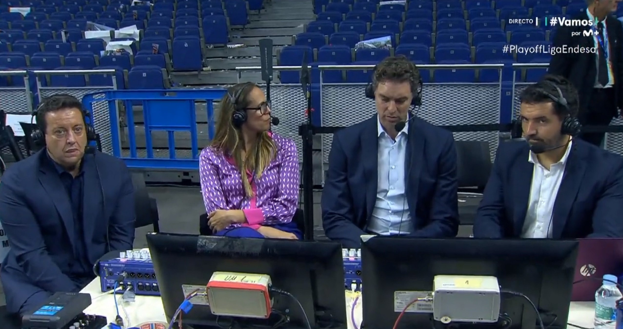 Funeral en Movistar+ e indignación con Gasol y Valdemoro por lo que han hecho en la final de baloncesto