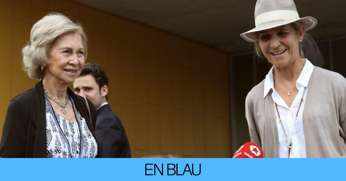 La infanta Elena pide a la reina Sofía ayuda para papá