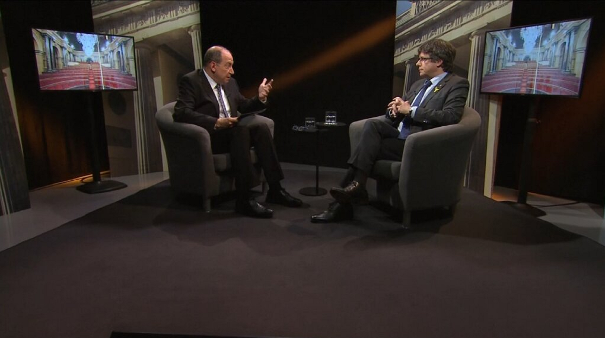 Puigdemont arrasa en TV3 con un 30% y la manifestación por los presos, 20%