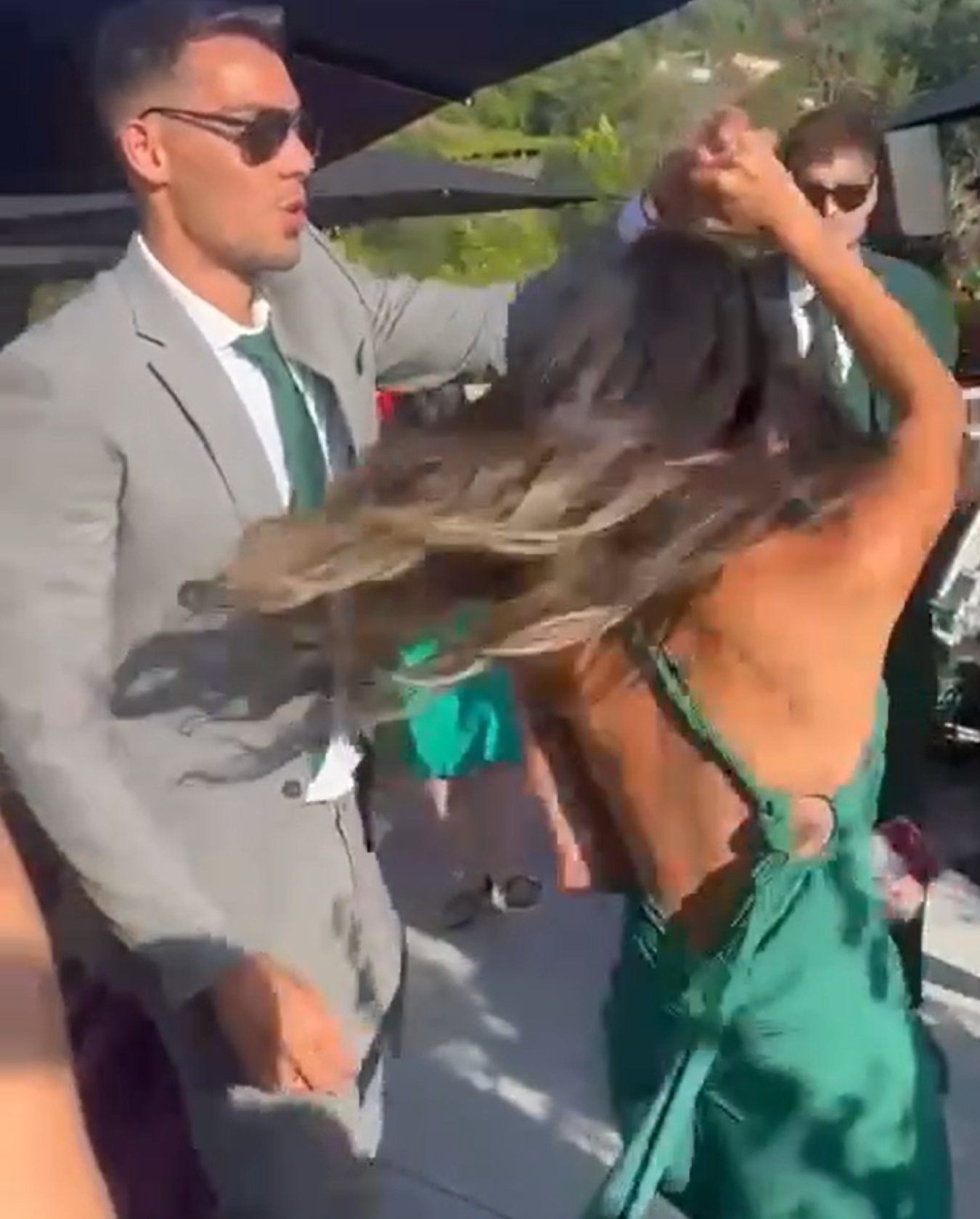 El culé Willy Hernangómez y su novia catalana queman la pista de baile, vídeo épico