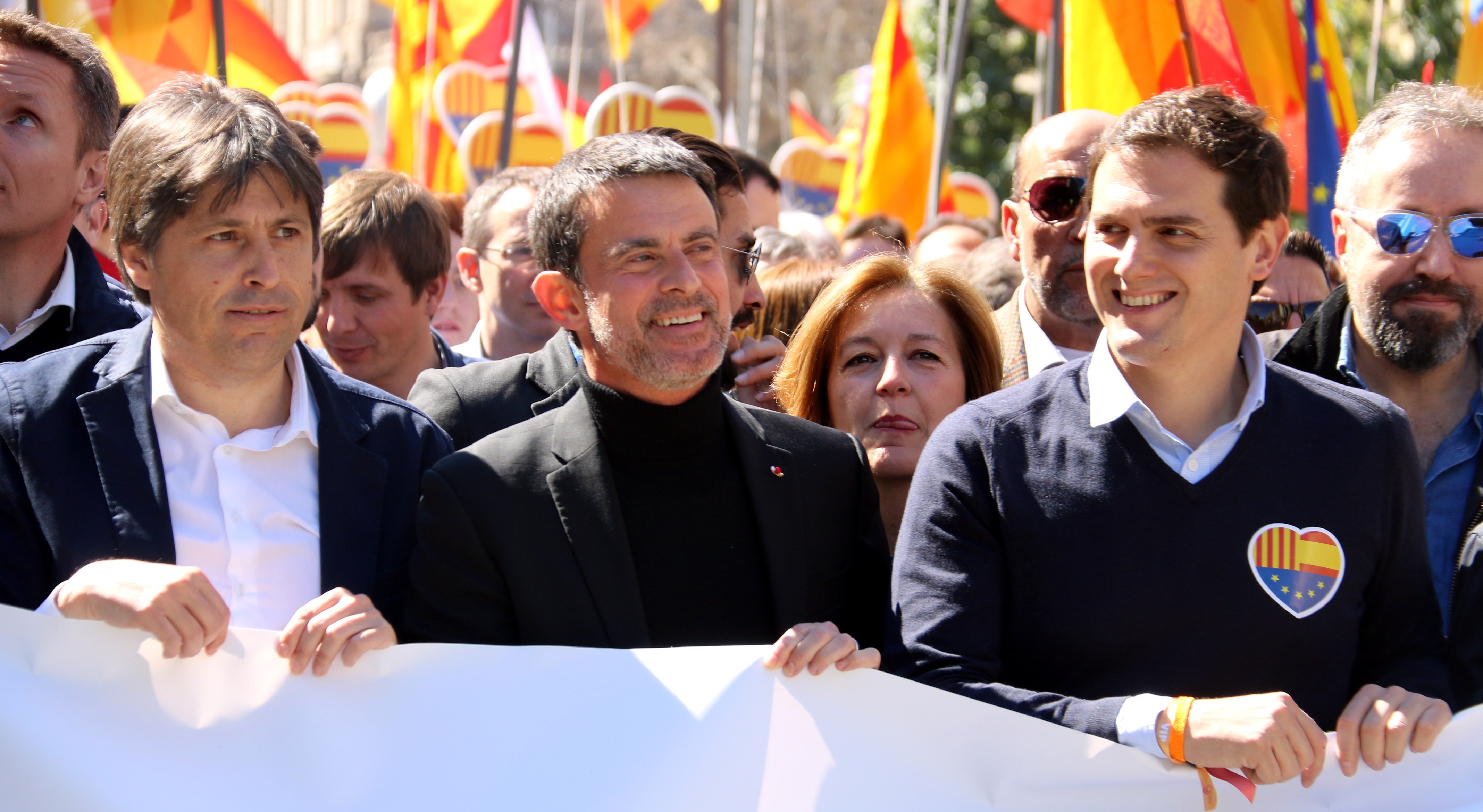 Manuel Valls, enemic de la independència, se separa de la seva dona