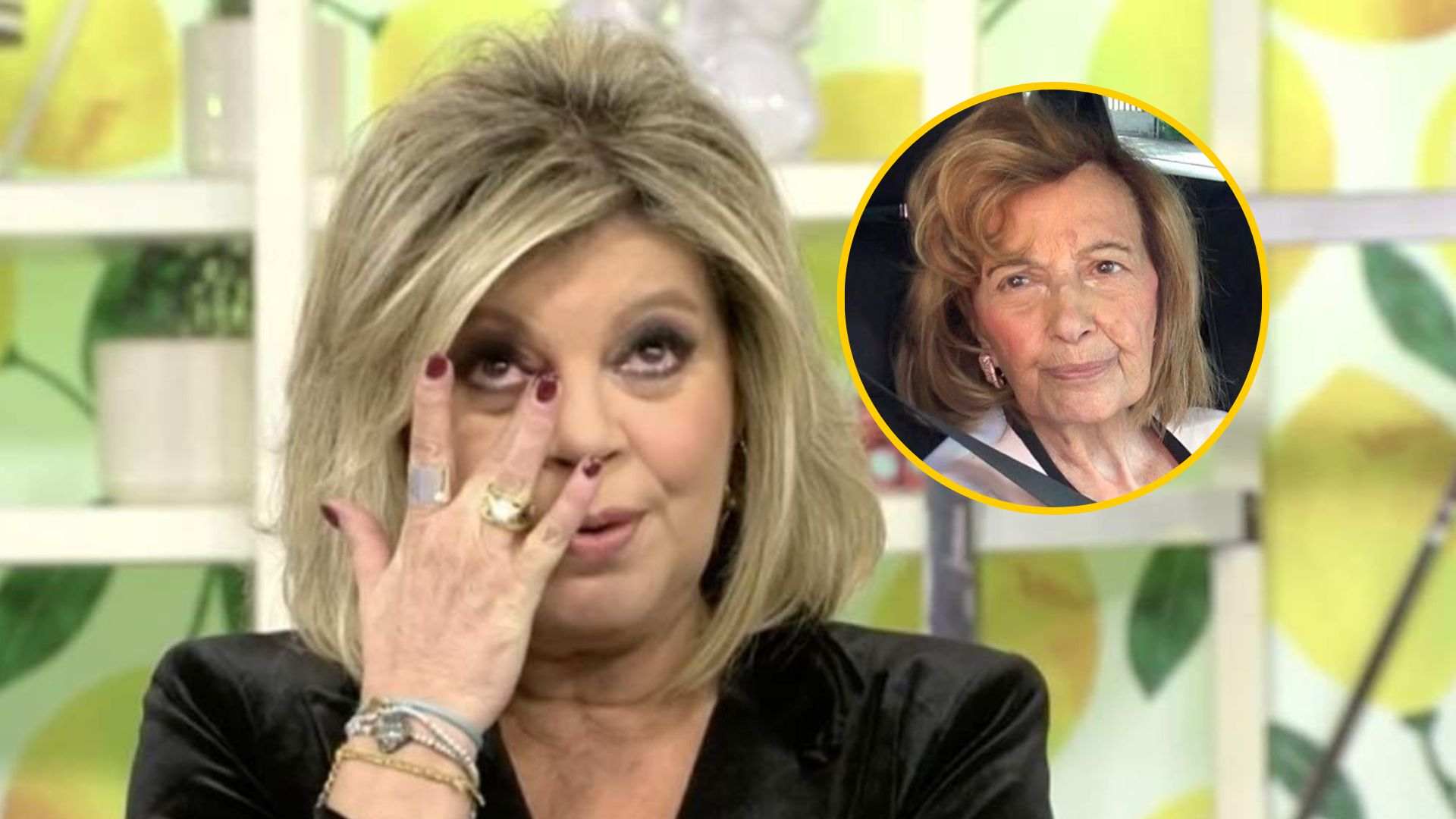 Terelu Campos, superada, viu el pitjor estiu de la seva vida per la fràgil salut de María Teresa