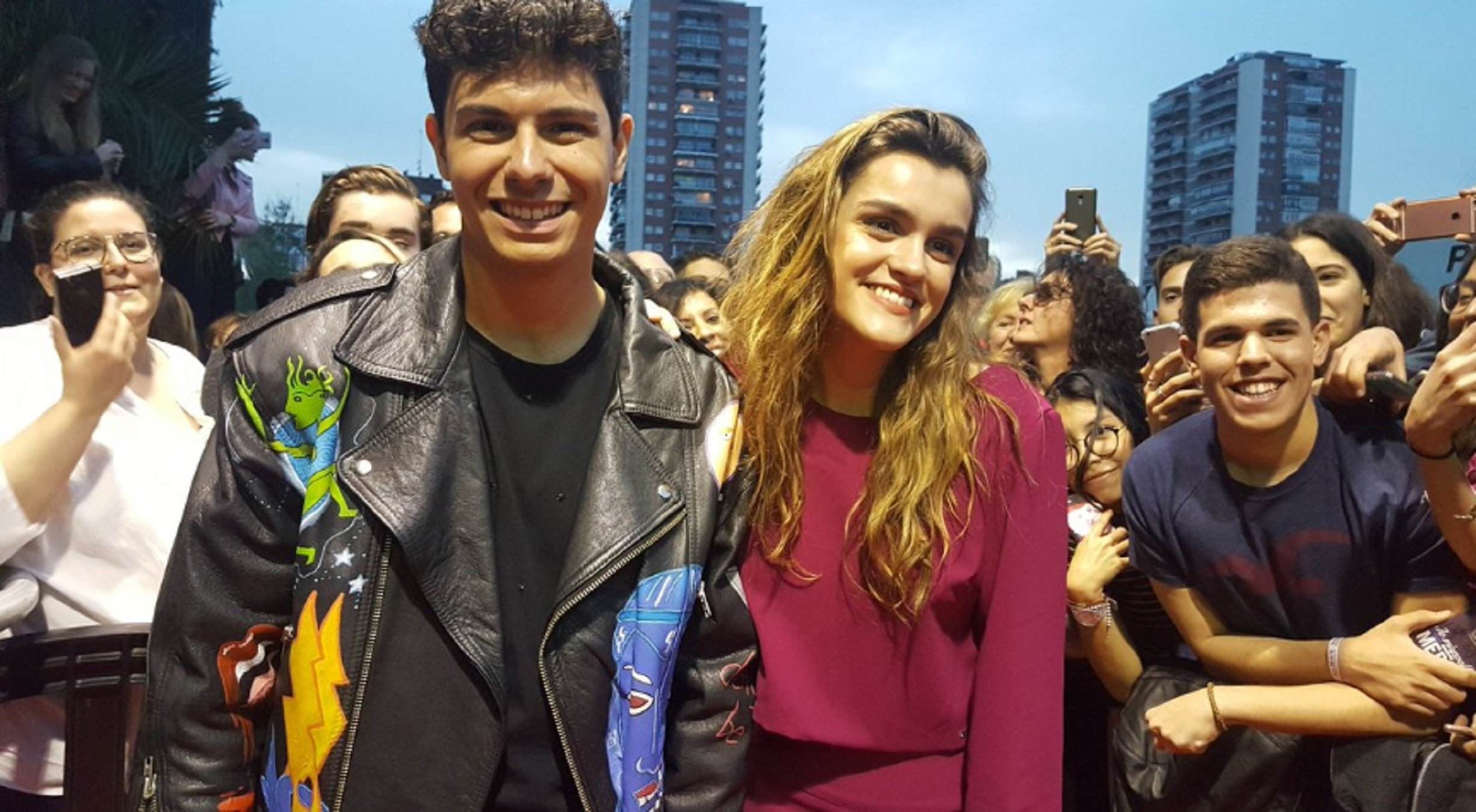La fiesta madrileña de Alfred y Amaia