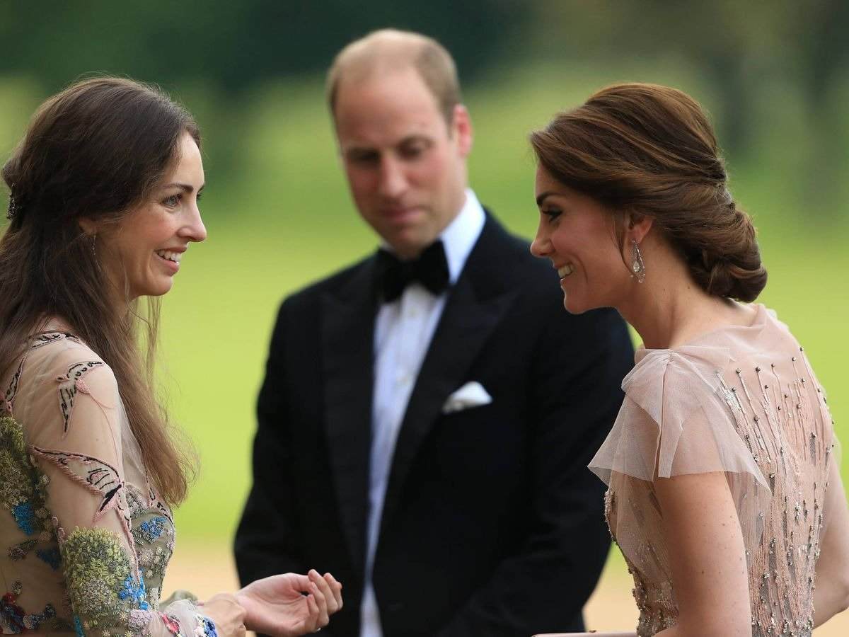 Kate Middleton y la amante de su marido, el príncipe Guillermo, juntas