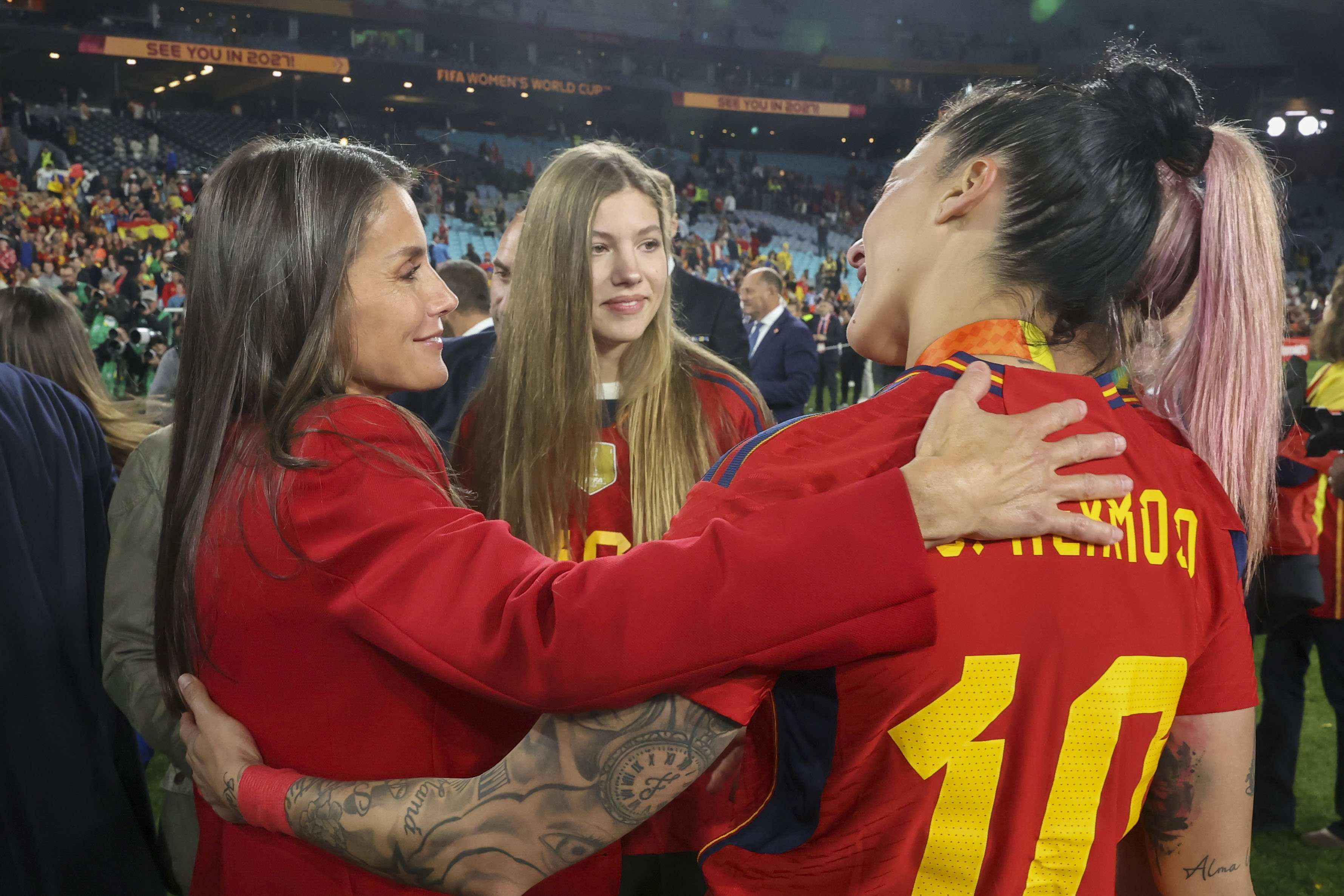 Confesión de la infanta Sofía a las jugadoras de la selección española, cambio radical