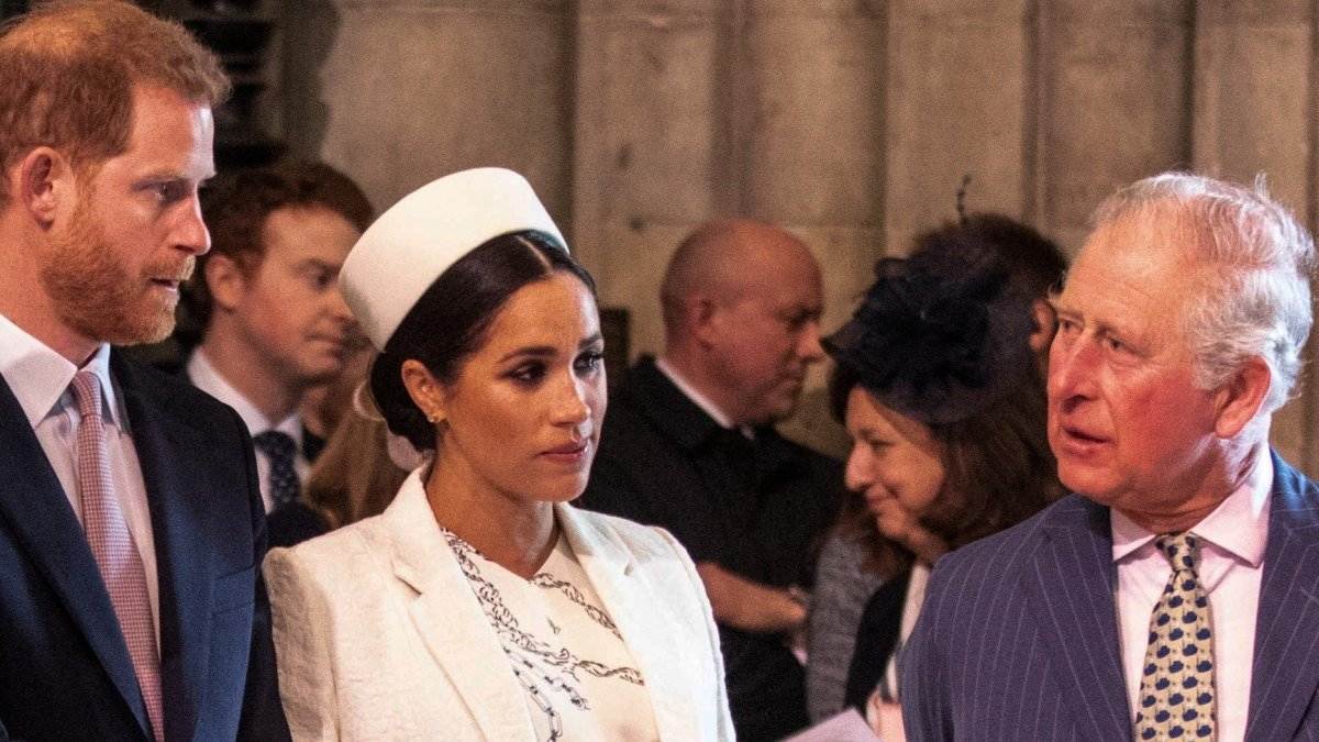 Harry, Meghan Markle y Carlos III