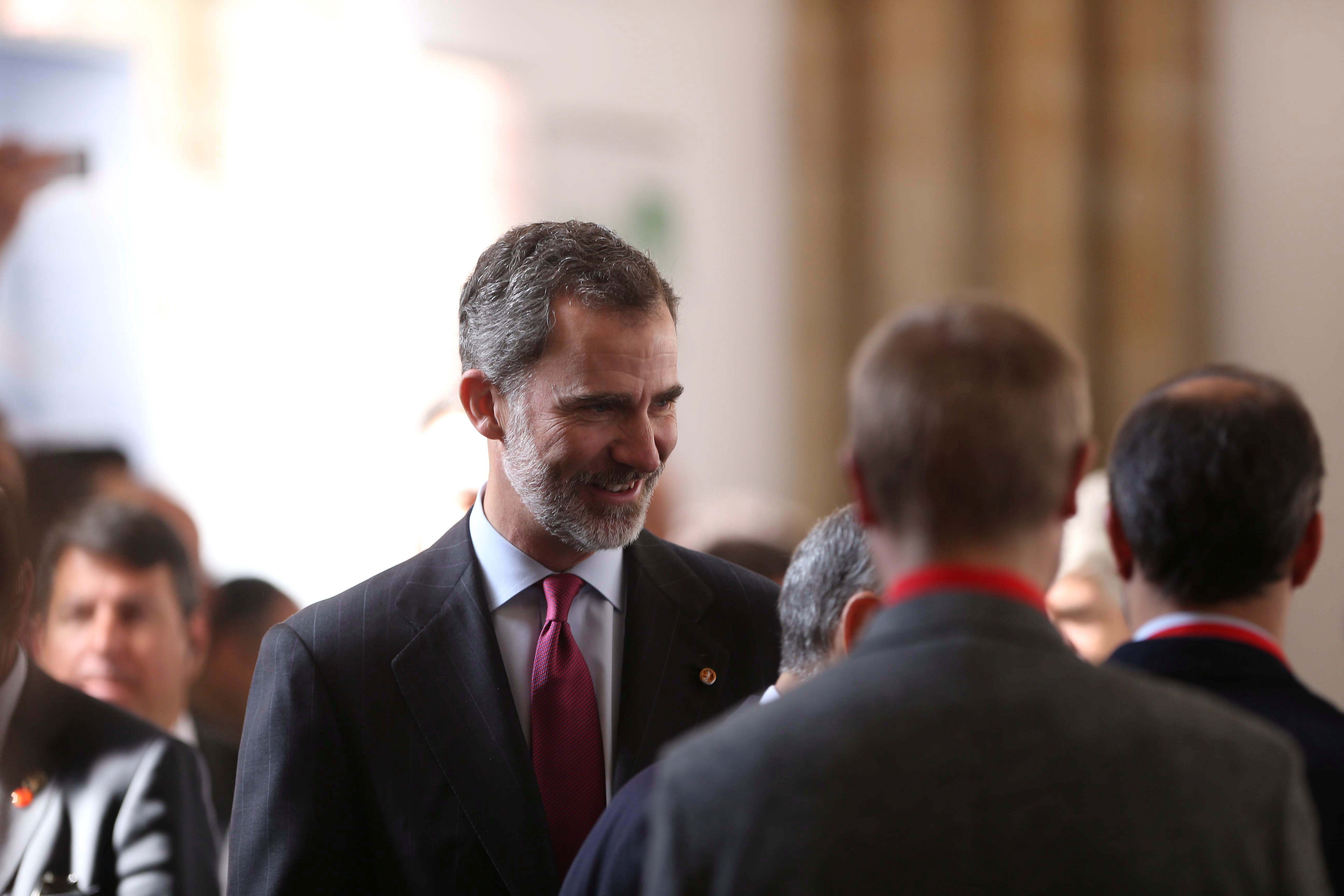 El rey Felipe VI, de comida con los amigos de la escuela