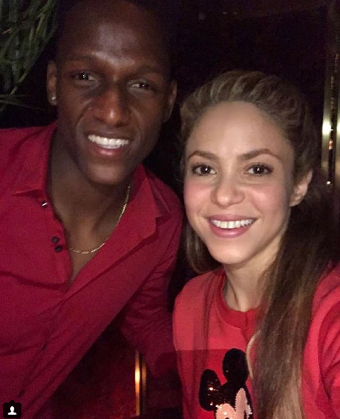 Primeras imágenes de Shakira con Yerri Mina en la fiesta loca del Barça