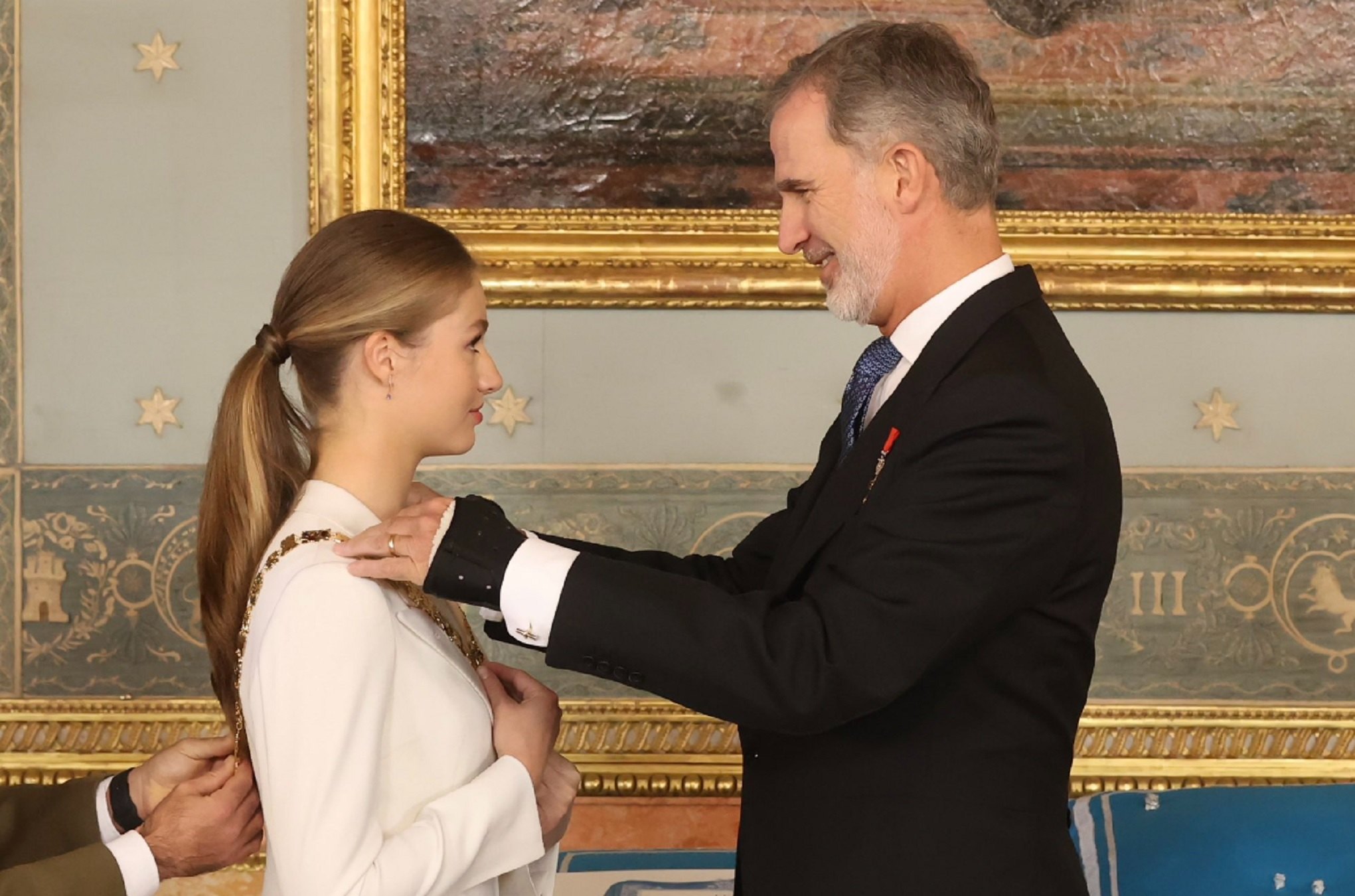 Leonor toma partido por su padre en el escarnio de Jaime del Burgo a Letizia