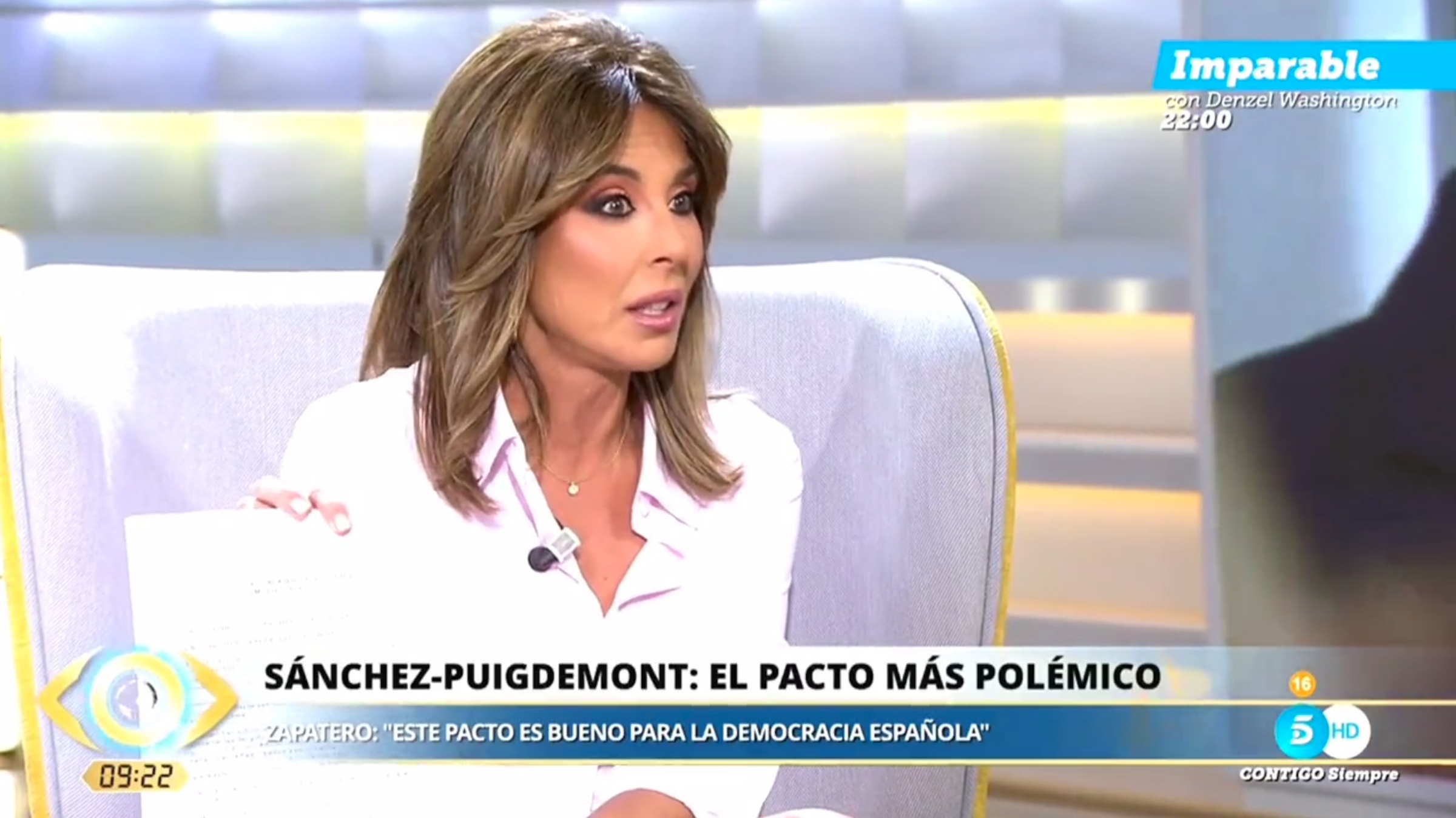 Zapatero humilla a Ana Terradillos, esbirra de Ana Rosa: las caras lo dicen todo