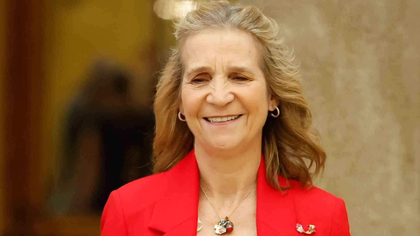 La infanta Elena mou els seus 2 fills a 1 km de Letícia