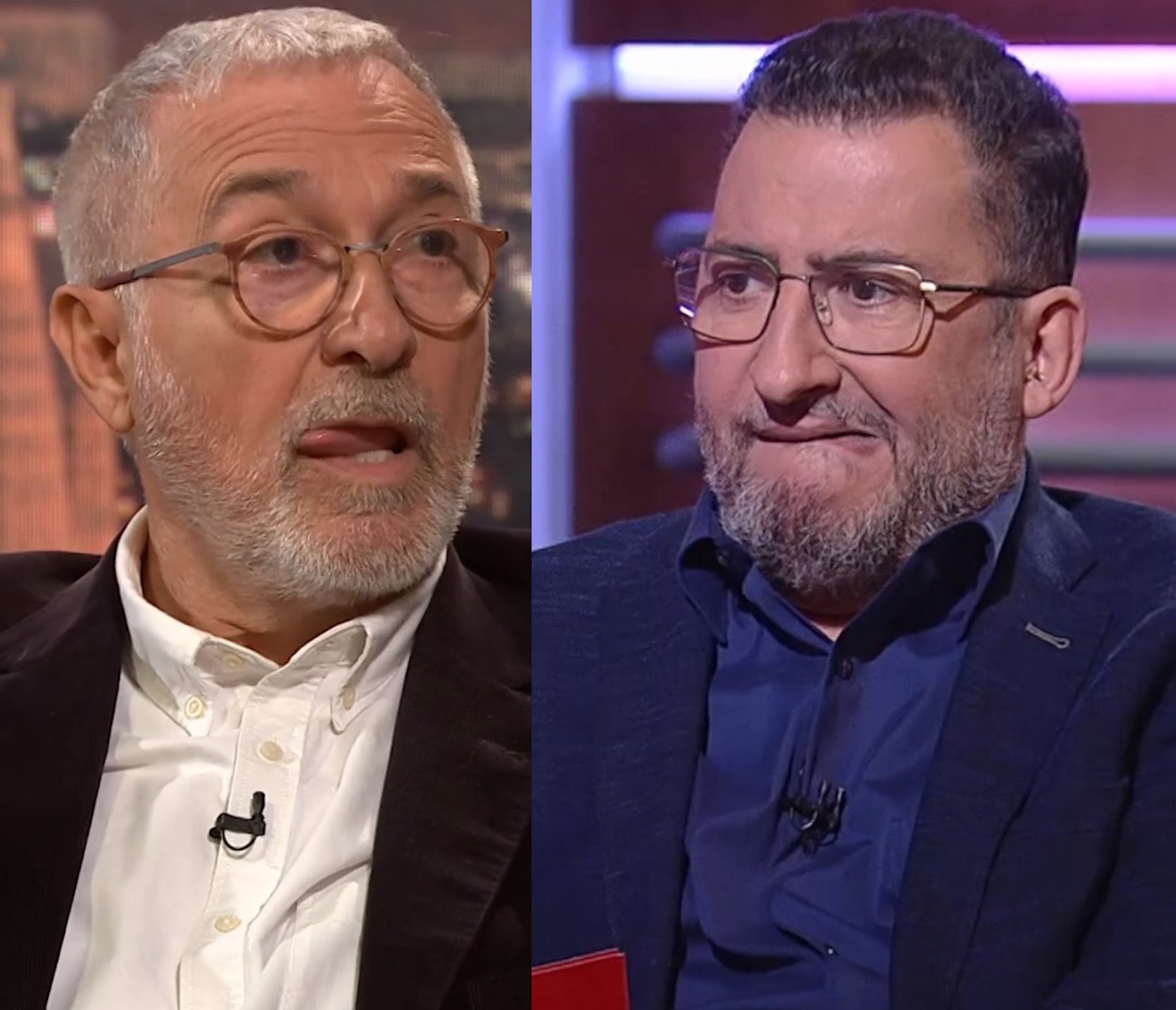 Toni Soler para los pies a Xavier Sardà por lo que dice de la amnistía: stop cinismo
