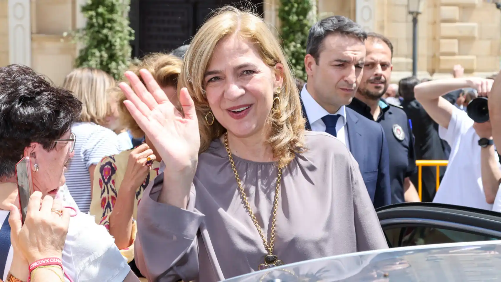 La infanta Cristina, avergonzada, expulsión por comportamiento inaceptable