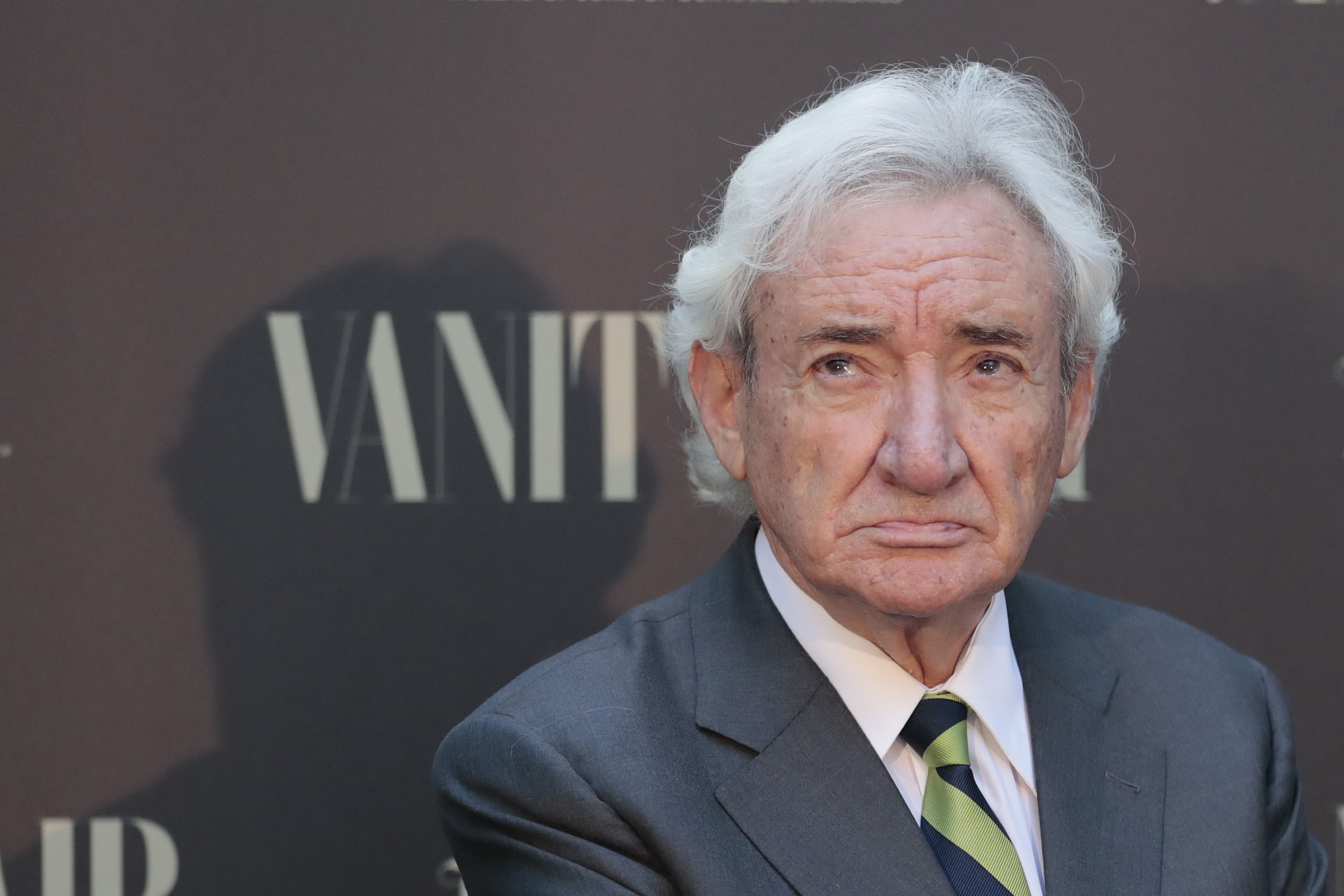 Luis del Olmo hospitalizado a los 87 años: su última foto en los Ondas, envejecido
