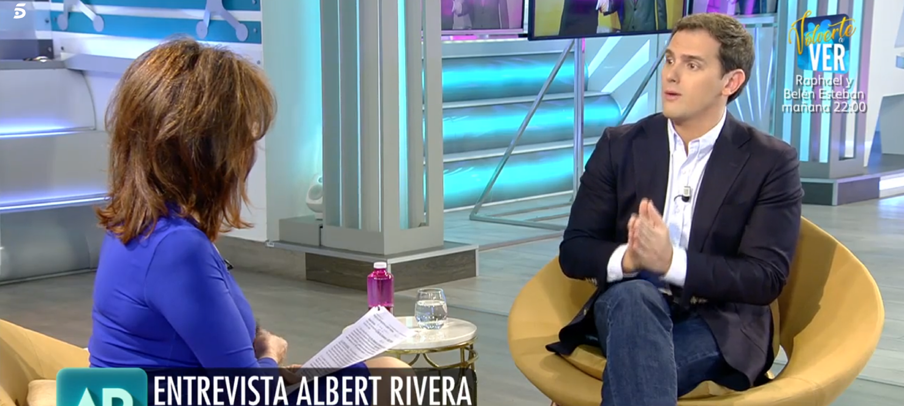 Ana Rosa levita amb Albert Rivera: "A mí, como catalán, me duele todo esto"