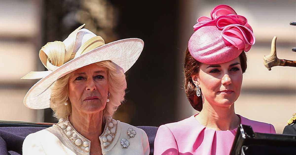 Camilla Parker Bowles y Kate Middleton