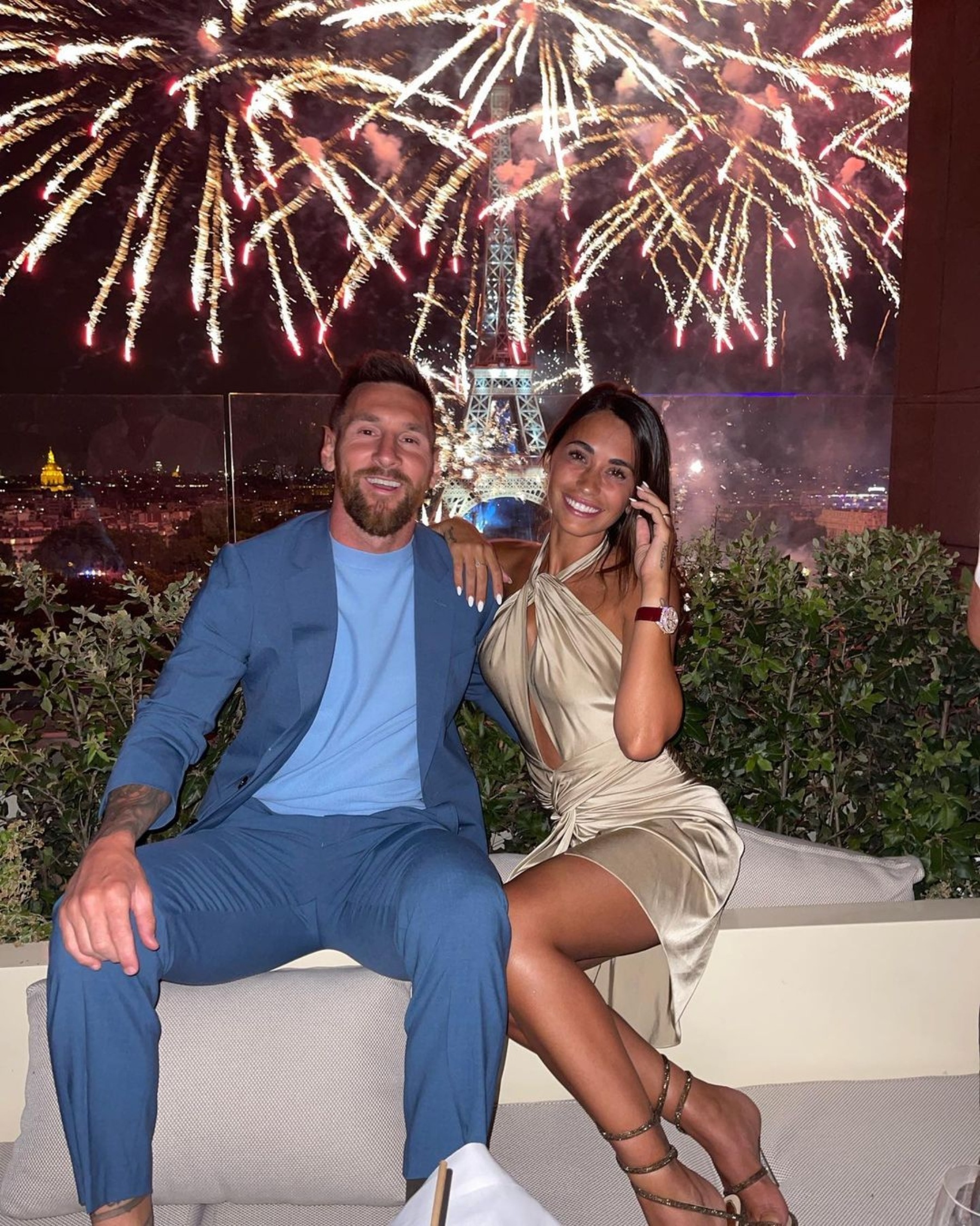 El selfie que rompe todos los rumores: Messi y Antonella reconciliados