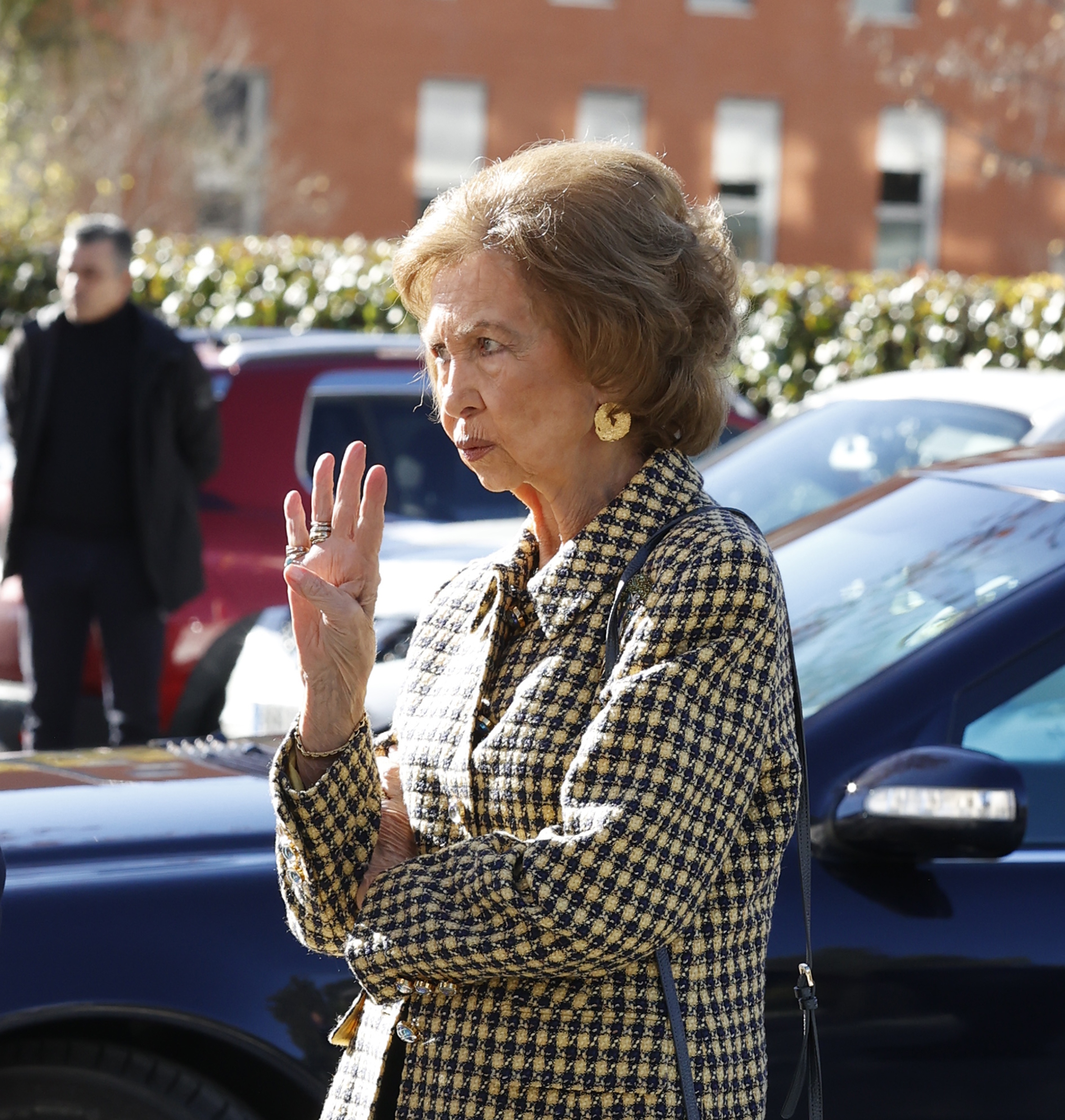 La reina Sofía, jet privado pagado para 5 para escaparse 24 horas de Zarzuela