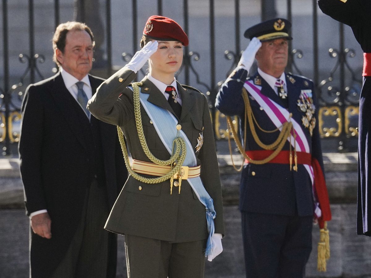 Leonor está necesitando ayuda para superar las pruebas físicas y maniobras, no llega al mínimo