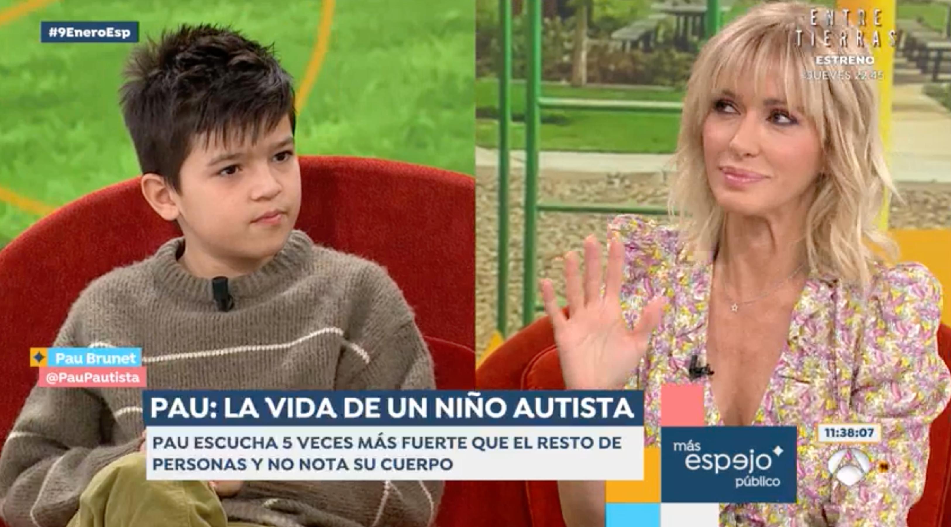 La lliçó d'un nen autista a Susanna Griso durant 'Espejo Público': "Tienes toda la razón"