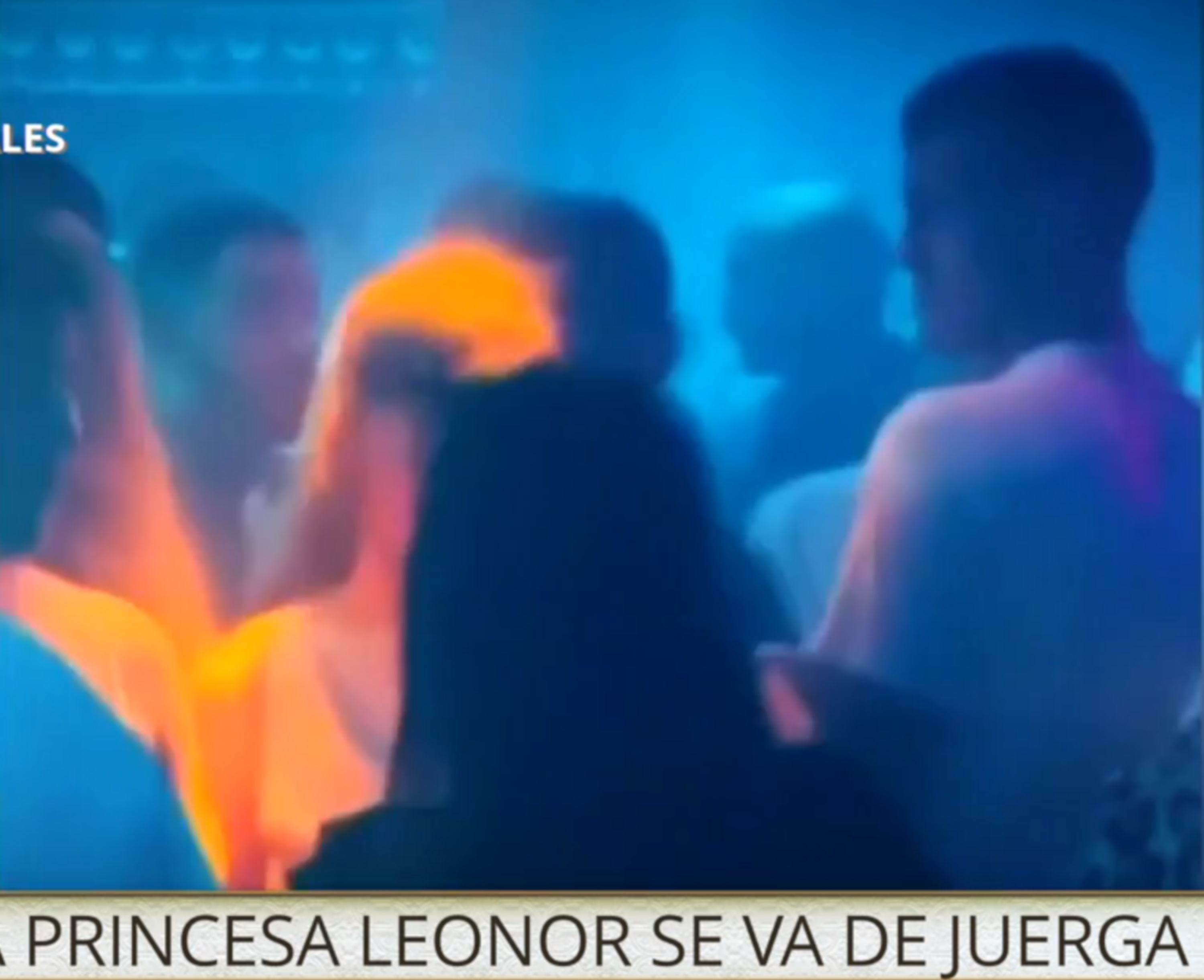 Incidente de Leonor en el WC de chicas de la discoteca de Zaragoza: gesto ofensivo