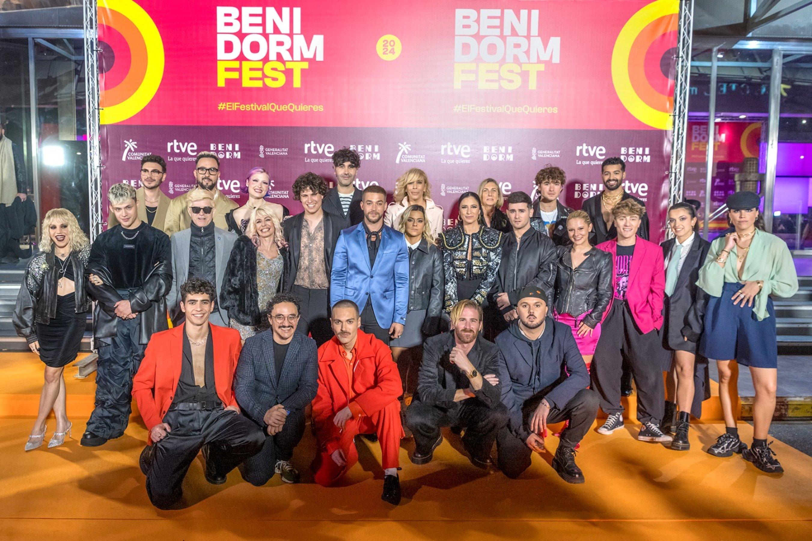 Arranca el Benidorm Fest: un cambio de look radical y la pifia en directo de uno de los vestidos más esperados