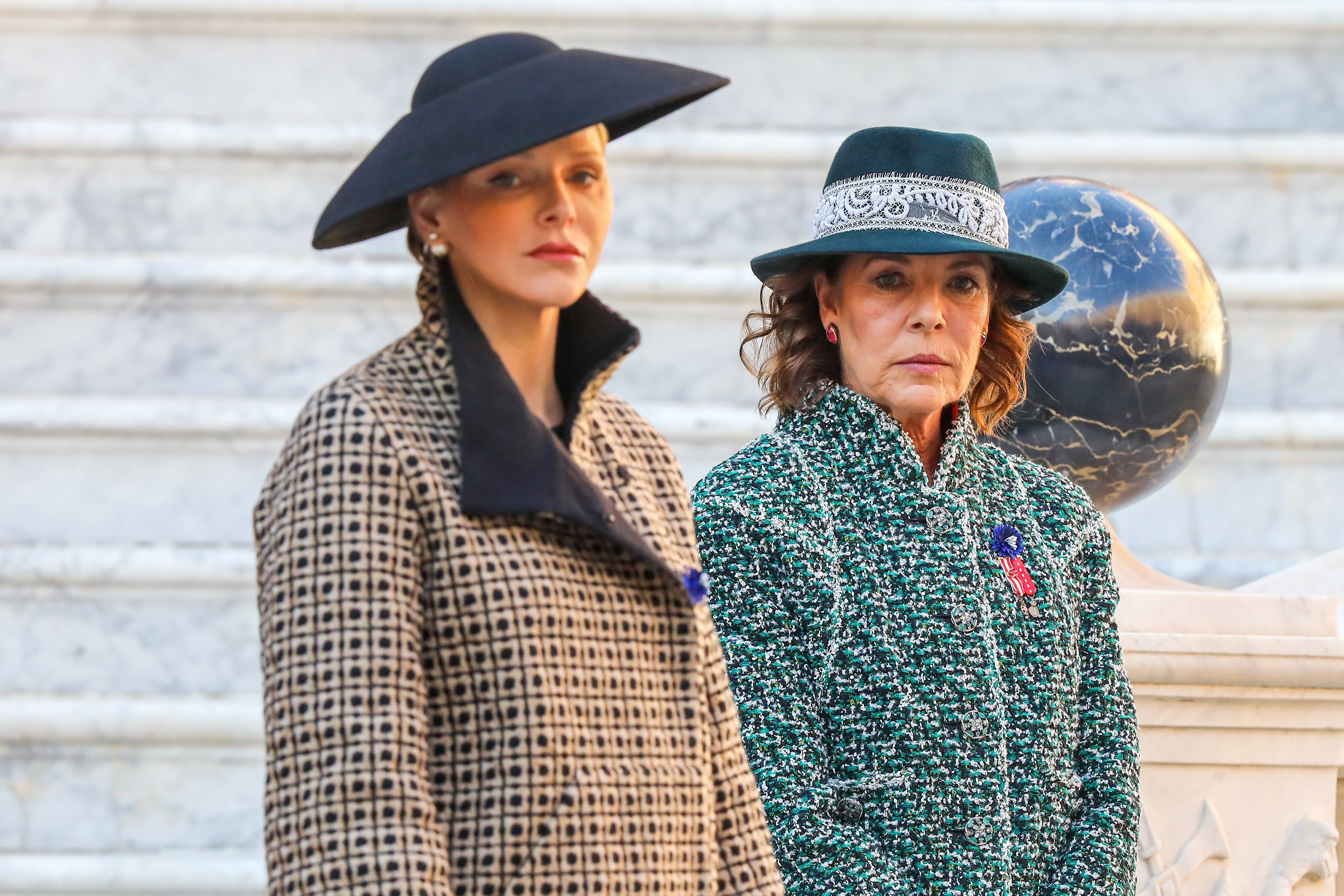 Carolina de Mònaco és la mare dels fills d'Albert i Charlene, Jacques i Gabriella