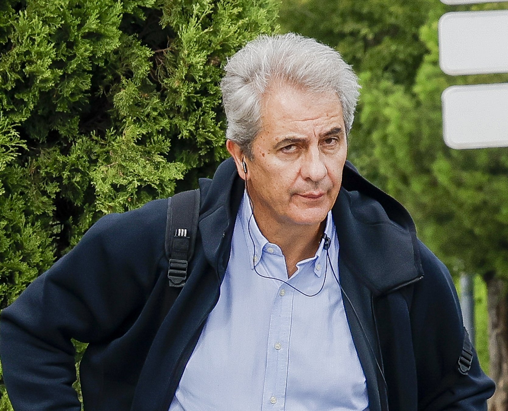 Manolo Lama se encara a la policía nacional, monta un escándalo en el Bernabéu