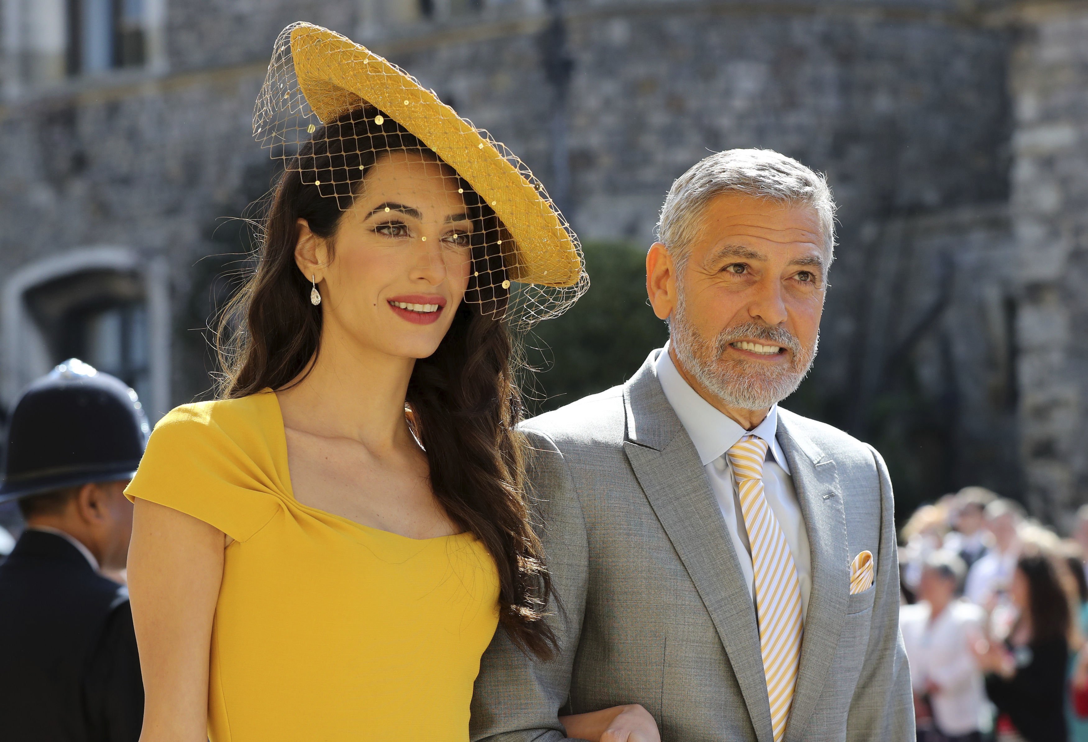 Clatellada a l'unionisme: el groc de la dona de Clooney triomfa a la boda de l'any