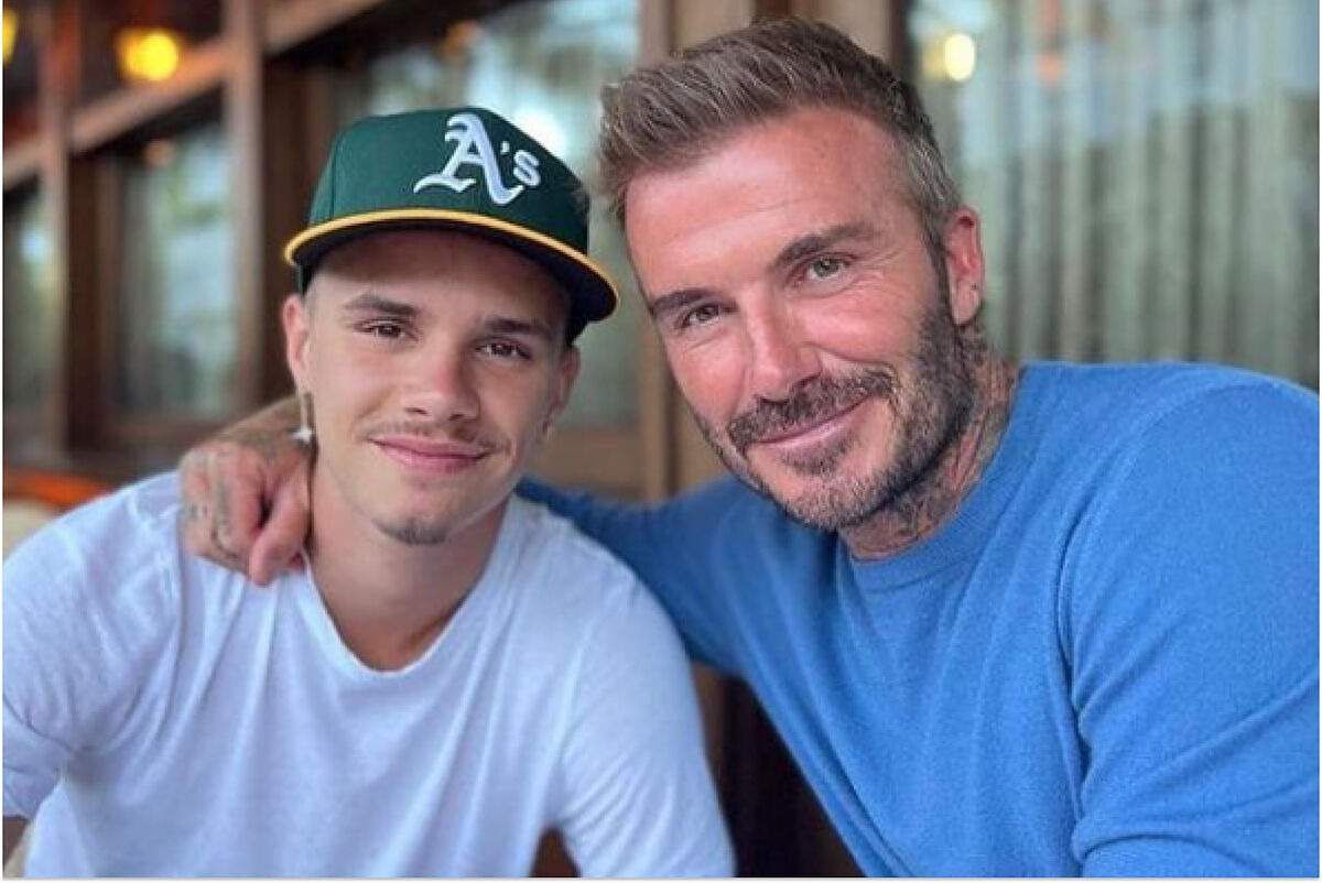 Al hijo de David Beckham no le ha ido nada bien con lo de irse a vivir con su pareja