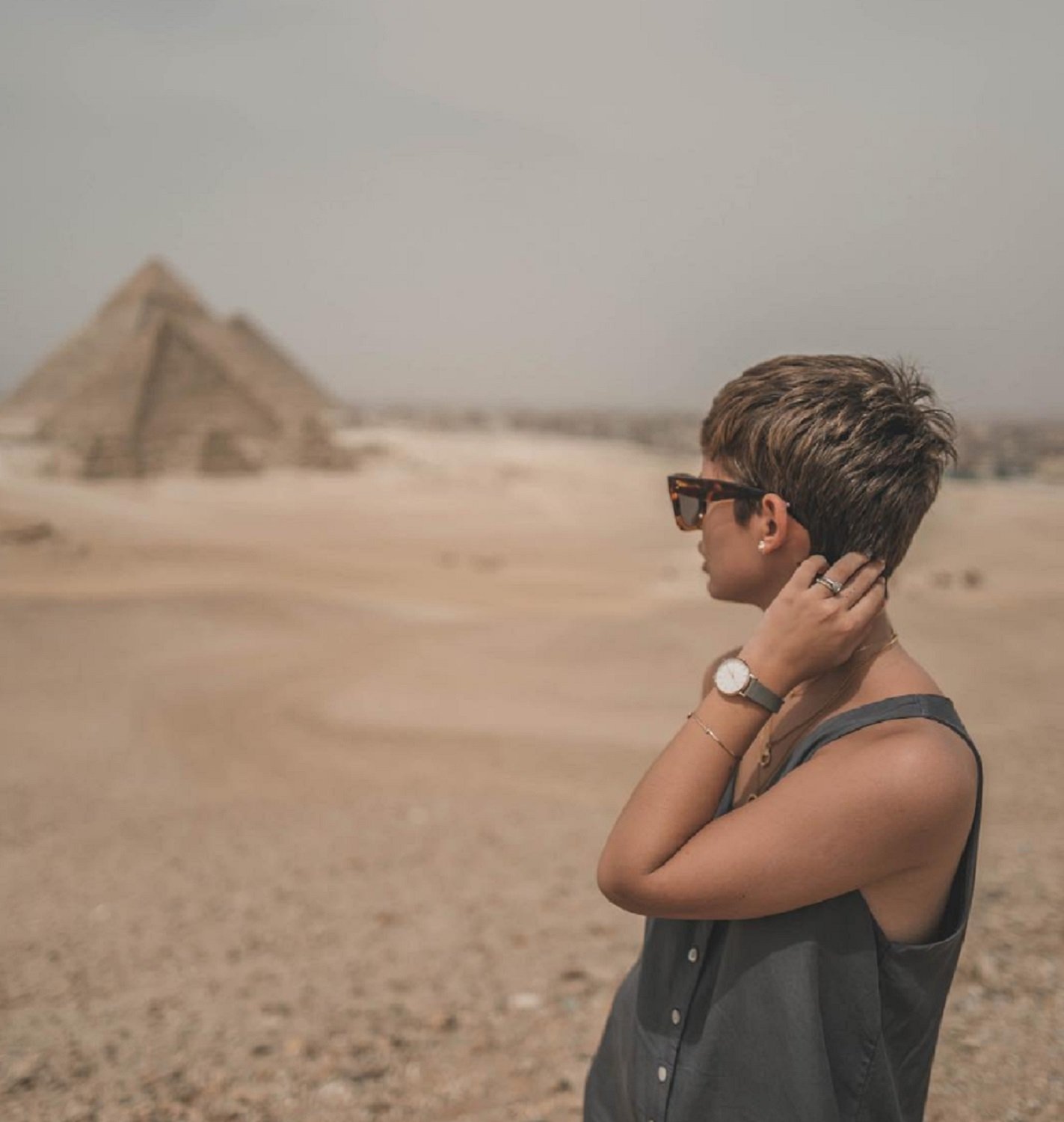 Escanes hace 'postureo' en Egipto a costa del hijo de Risto