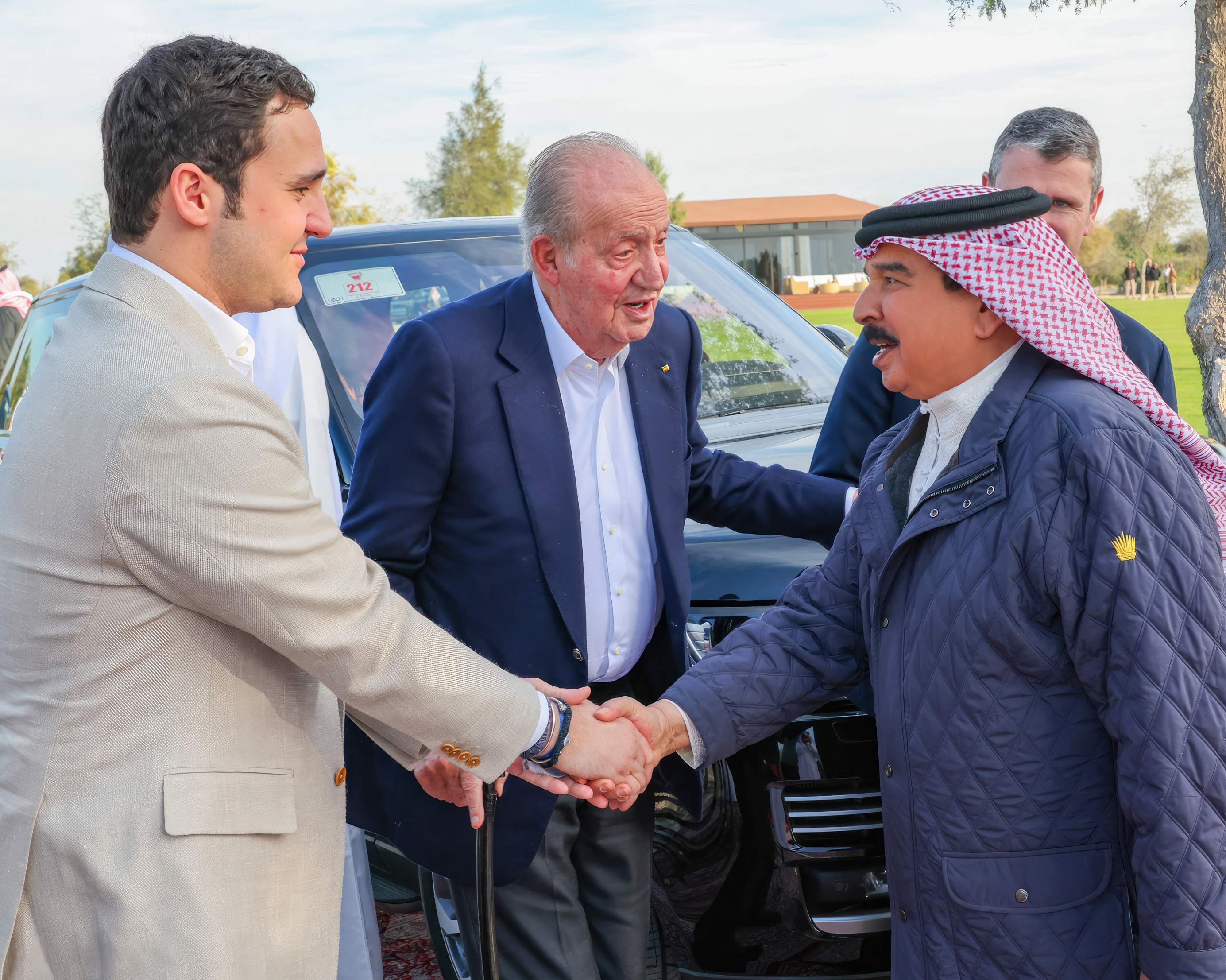 King Hamad bin Isa Al Khalifa of Bahrain Froilan Juan Carlos GTRES