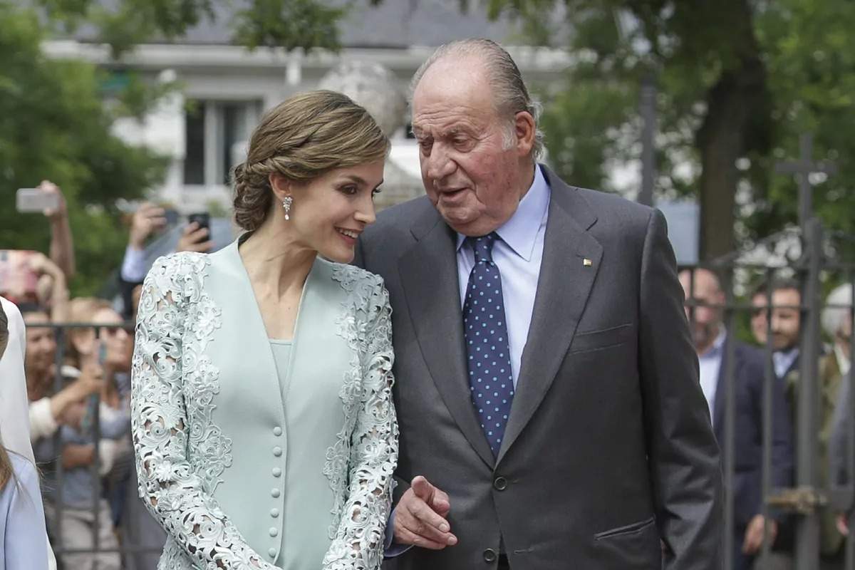 Letizia y Juan Carlos I
