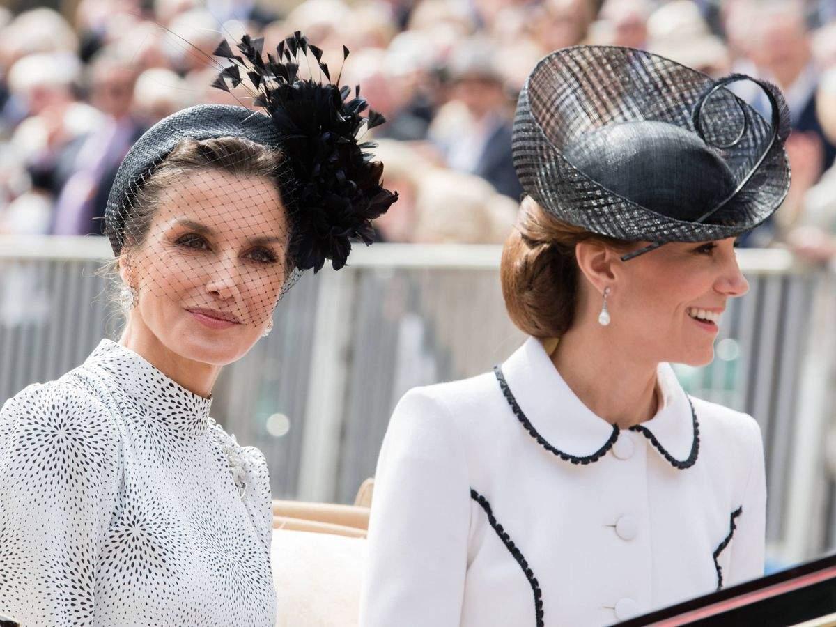 Letizia pidió a Zarzuela el contacto de Kate Middleton pero se lo han negado