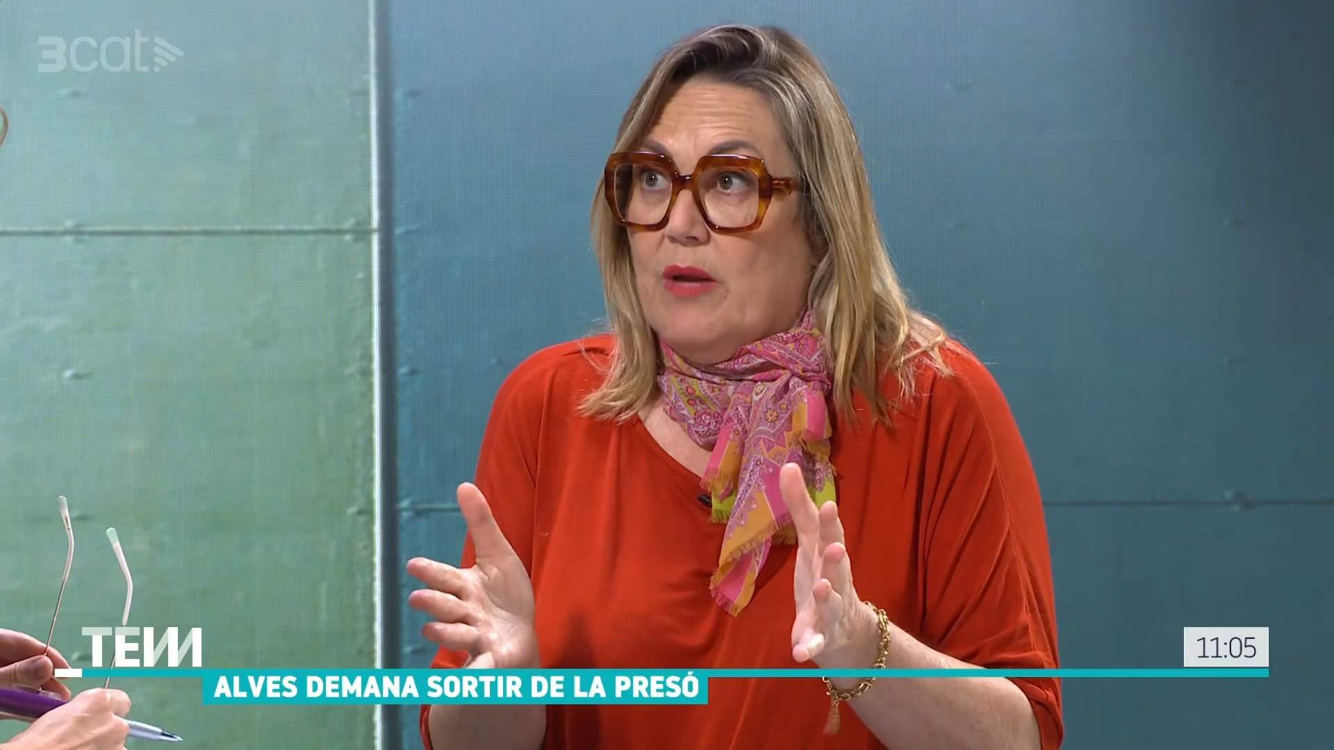 Mayka Navarro, irreconeixible quan tenia 28 anys com a col·laboradora de TV3