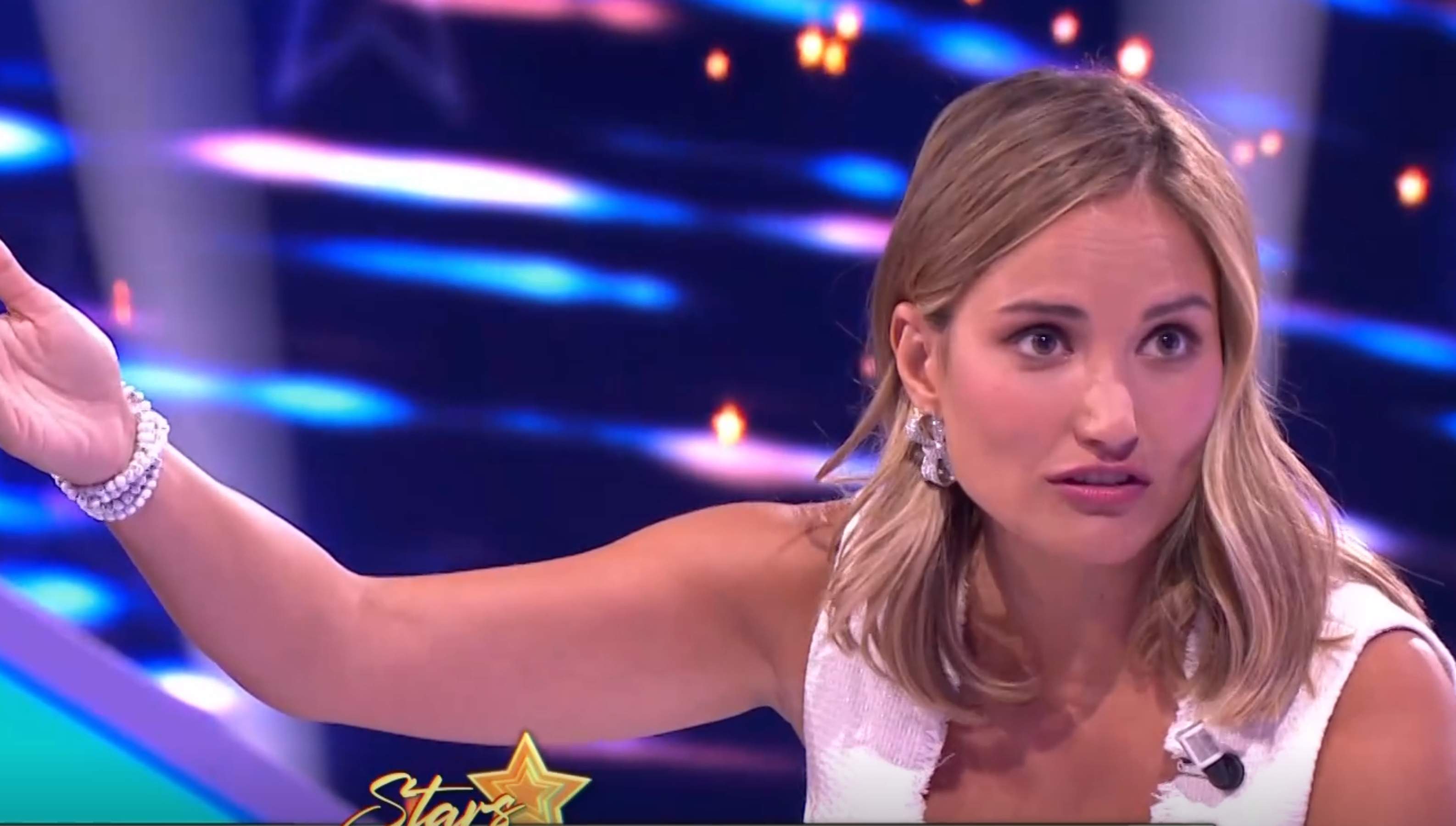 Resposta viral d'Alba Carrillo a un exercici de càlcul mental: el presentador en 'shock' "¿Qué estás sumando?"