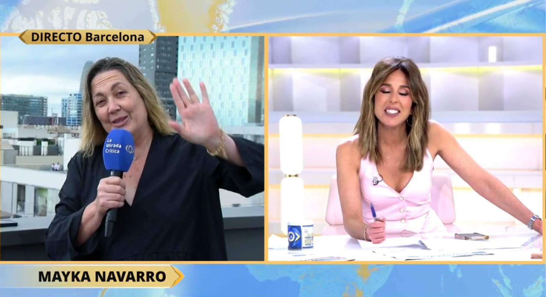Valiente Mayka Navarro fulmina a Ayuso por las mentiras que dijo de los catalanes