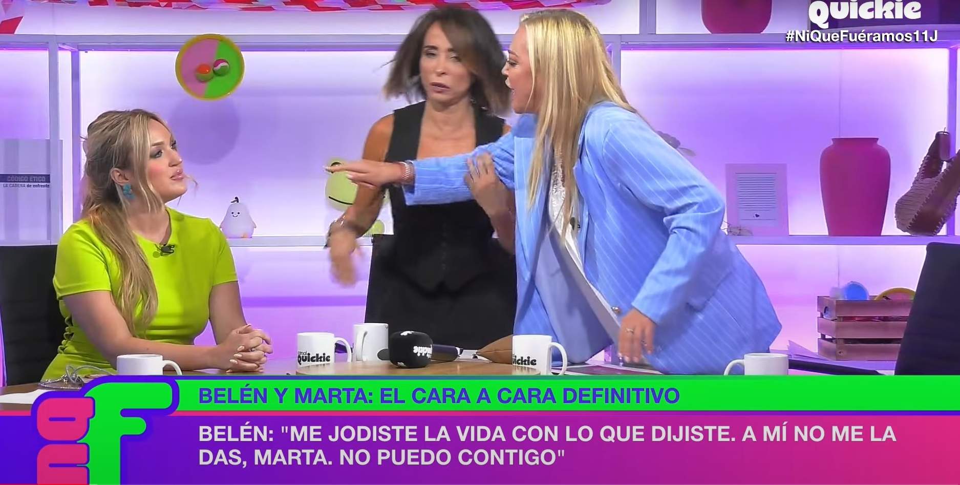 Avergonzada de trabajar con Belén Esteban, el lío se va de madre, también recibe María Patiño
