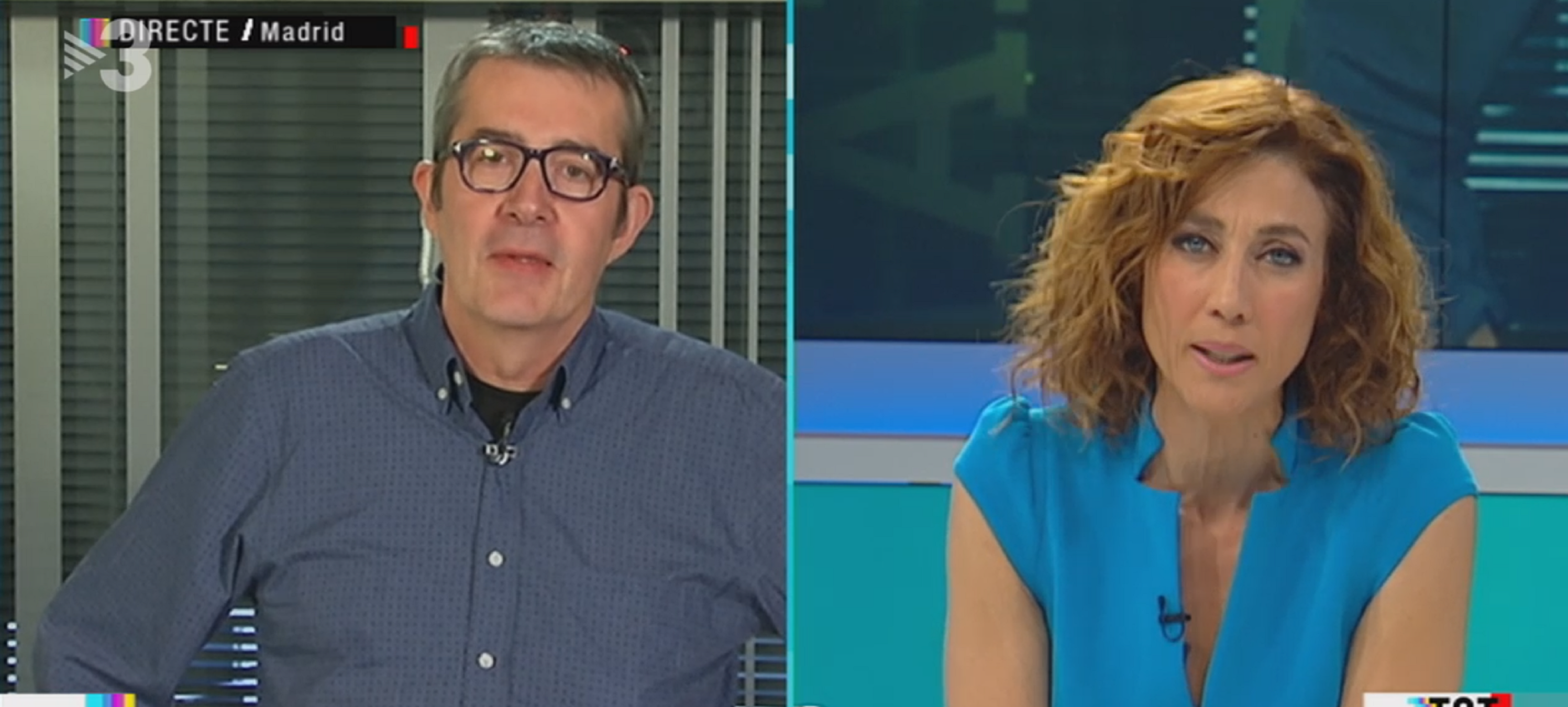 Tensió a TV3: "Màxim Huerta es una petarda, y no soy homófobo"