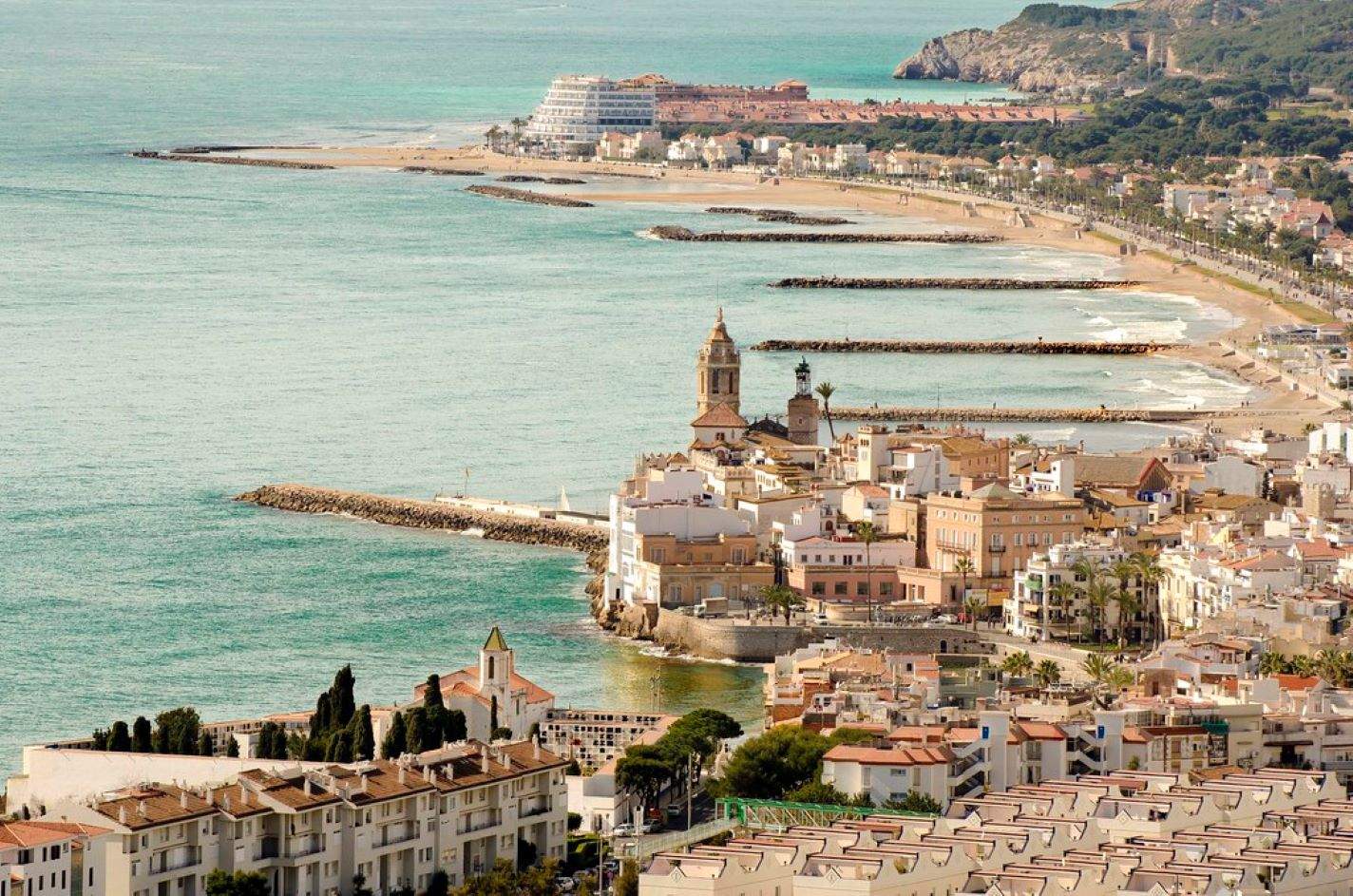 Vista de Sitges