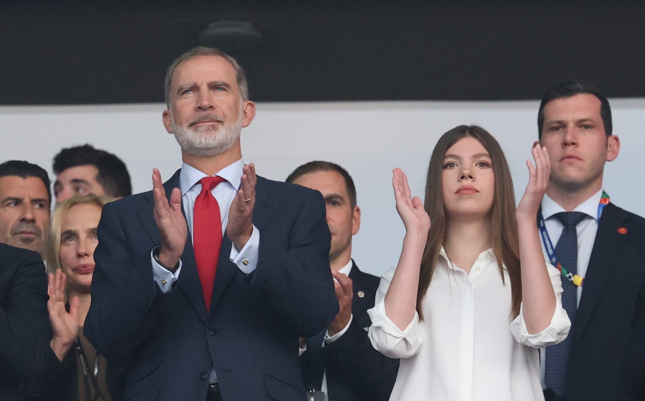 Felipe VI Sofia palco EFE